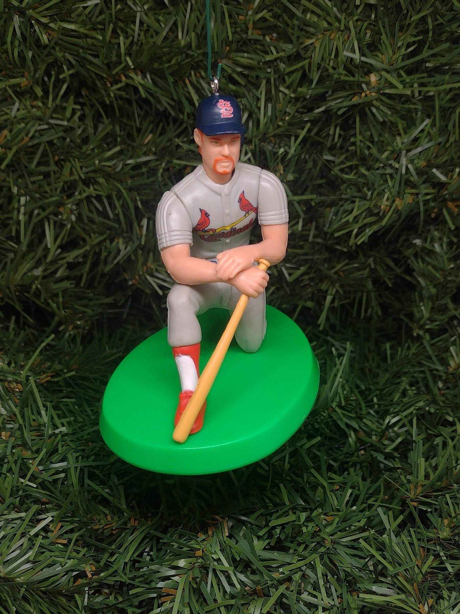 SAINT LOUIS CARDINALS Ornaments Christmas Tree Decoration Mark McGwire Todd Worrell Unique Xmas Gift Idea Mlb Baseball figure