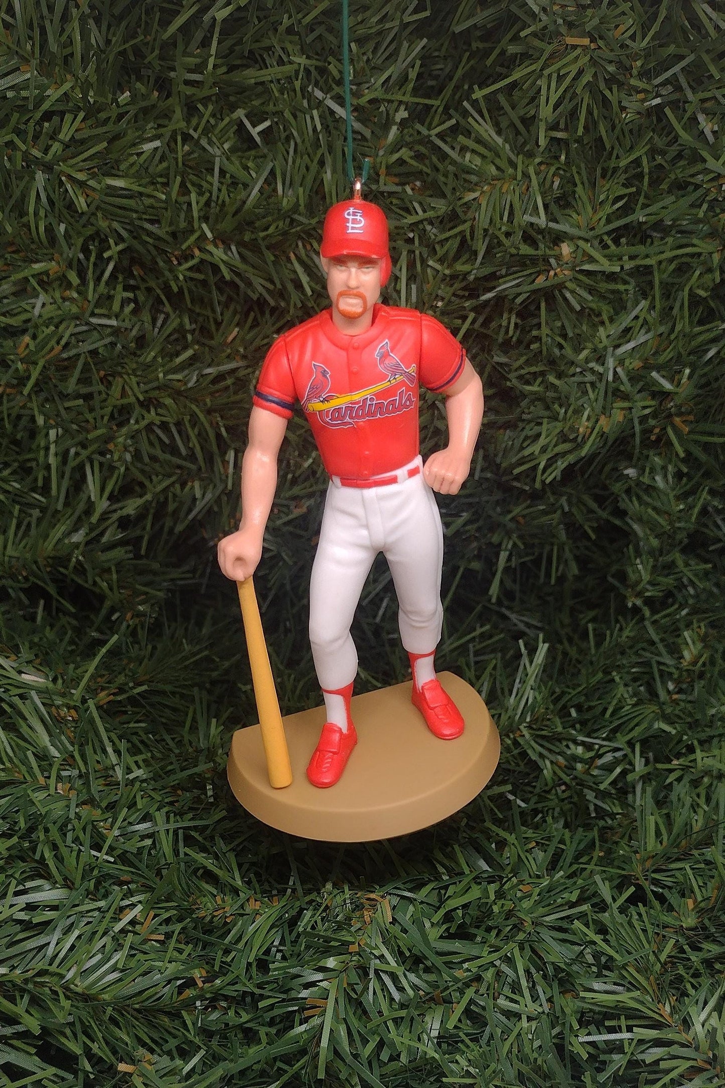 SAINT LOUIS CARDINALS Ornaments Christmas Tree Decoration Mark McGwire Todd Worrell Unique Xmas Gift Idea Mlb Baseball figure