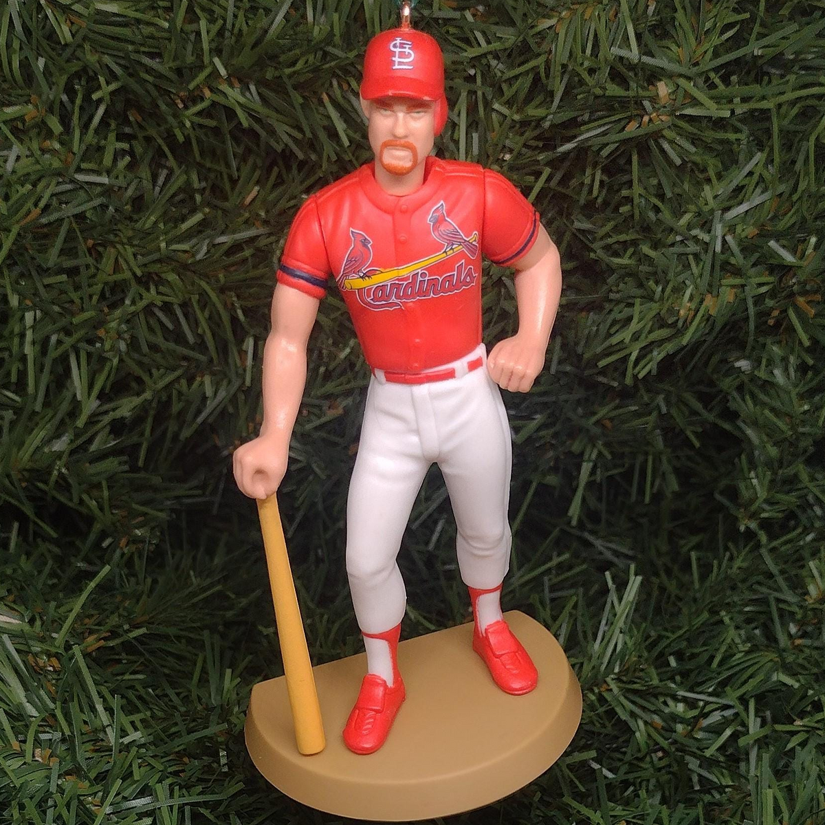 SAINT LOUIS CARDINALS MLB Ornaments Christmas Gift Mark McGwire Todd Worrell Baseball Figure