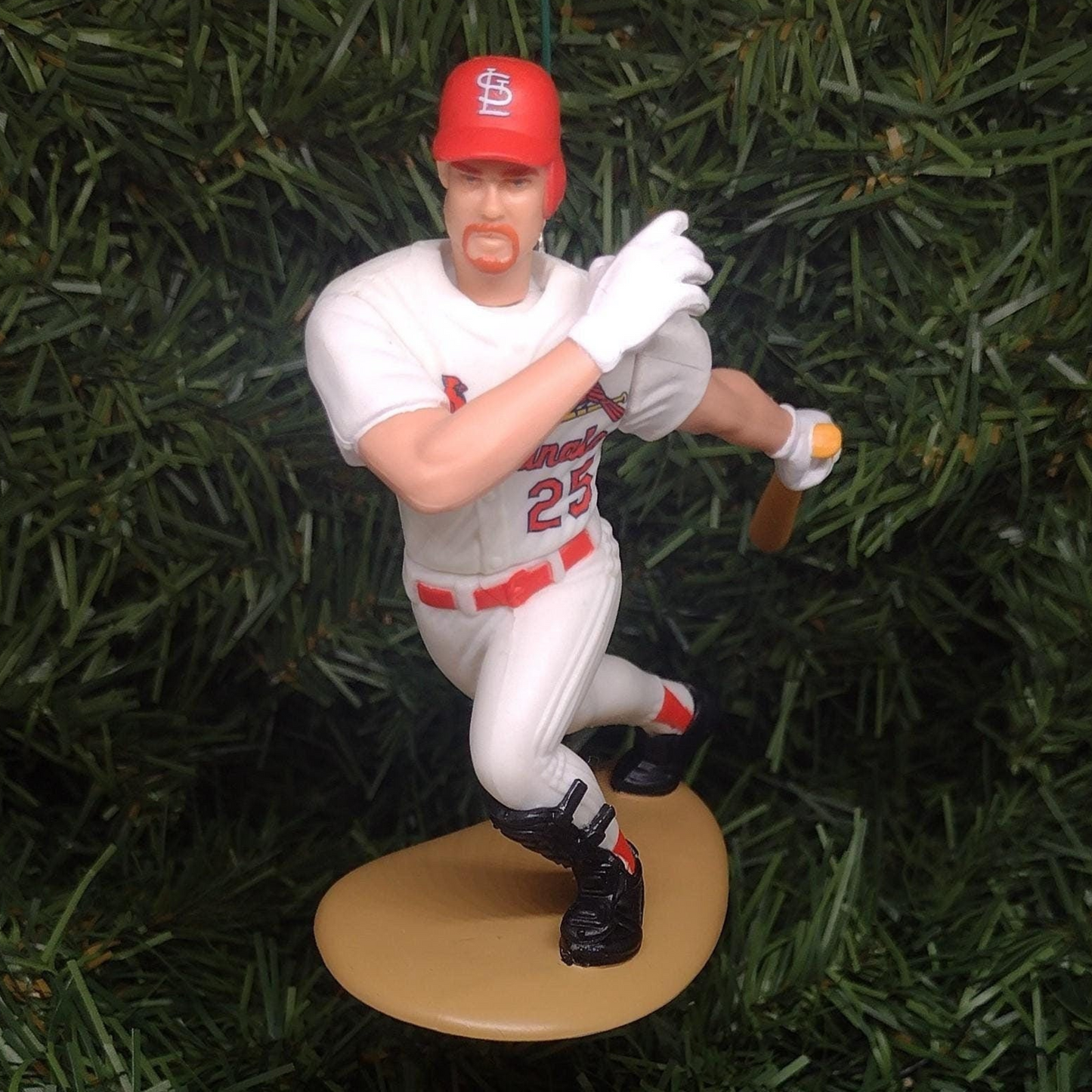 SAINT LOUIS CARDINALS Ornaments Christmas Tree Decoration Mark McGwire Todd Worrell Unique Xmas Gift Idea Mlb Baseball figure