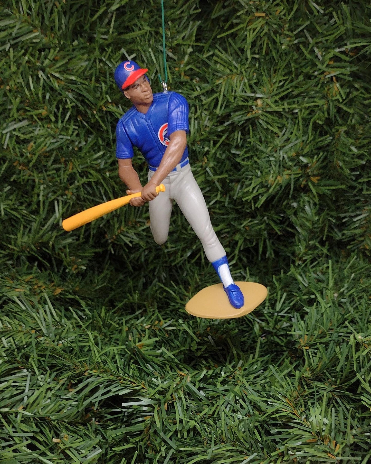 CHICAGO CUBS Christmas Ornaments Sammy Sosa Unique Gift Idea MLB Baseball Figure Xmas Tree Decoration