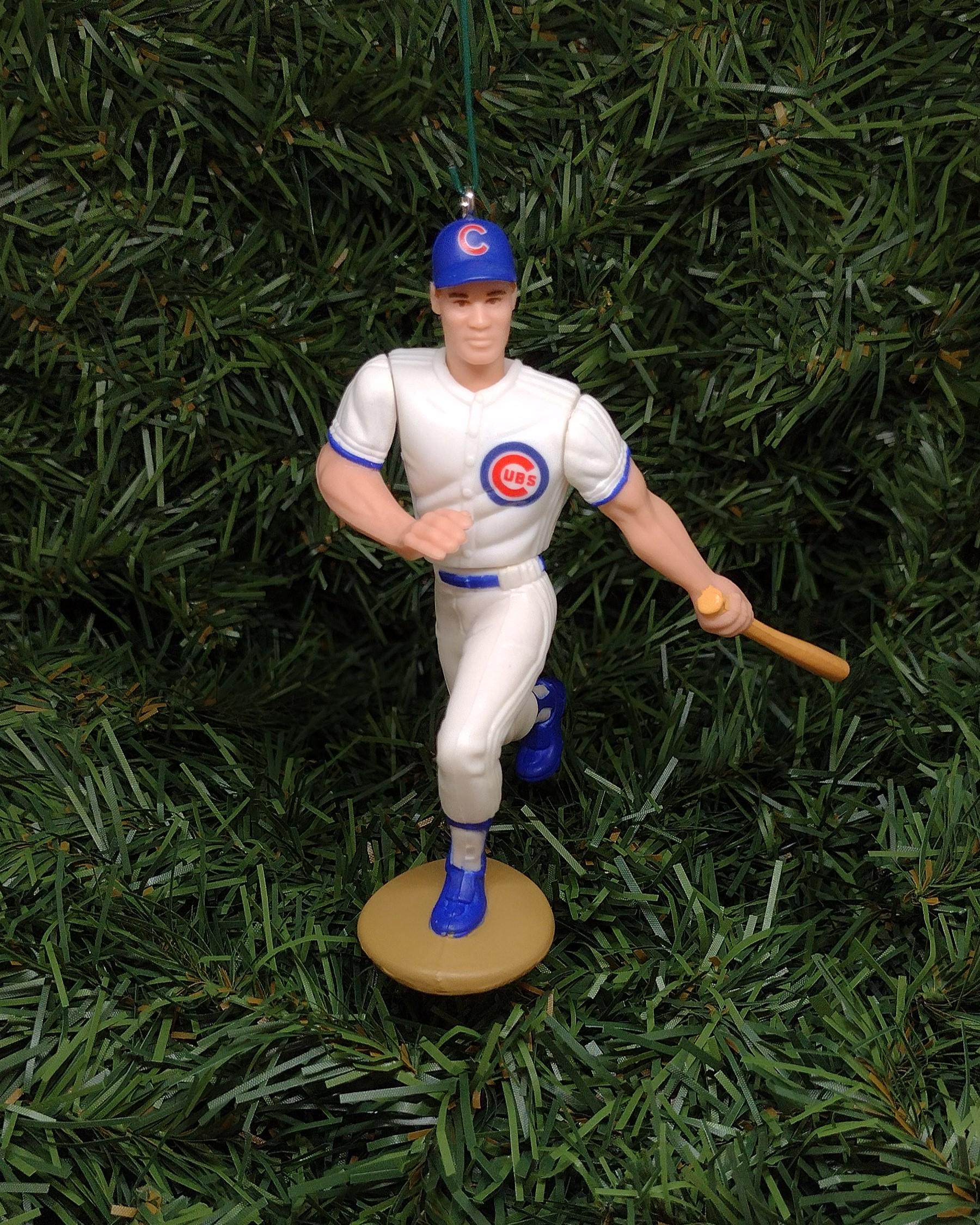 Ryne Sandberg CHICAGO CUBS ornament Christmas tree decoration unique Xmas gift idea MLB baseball figure