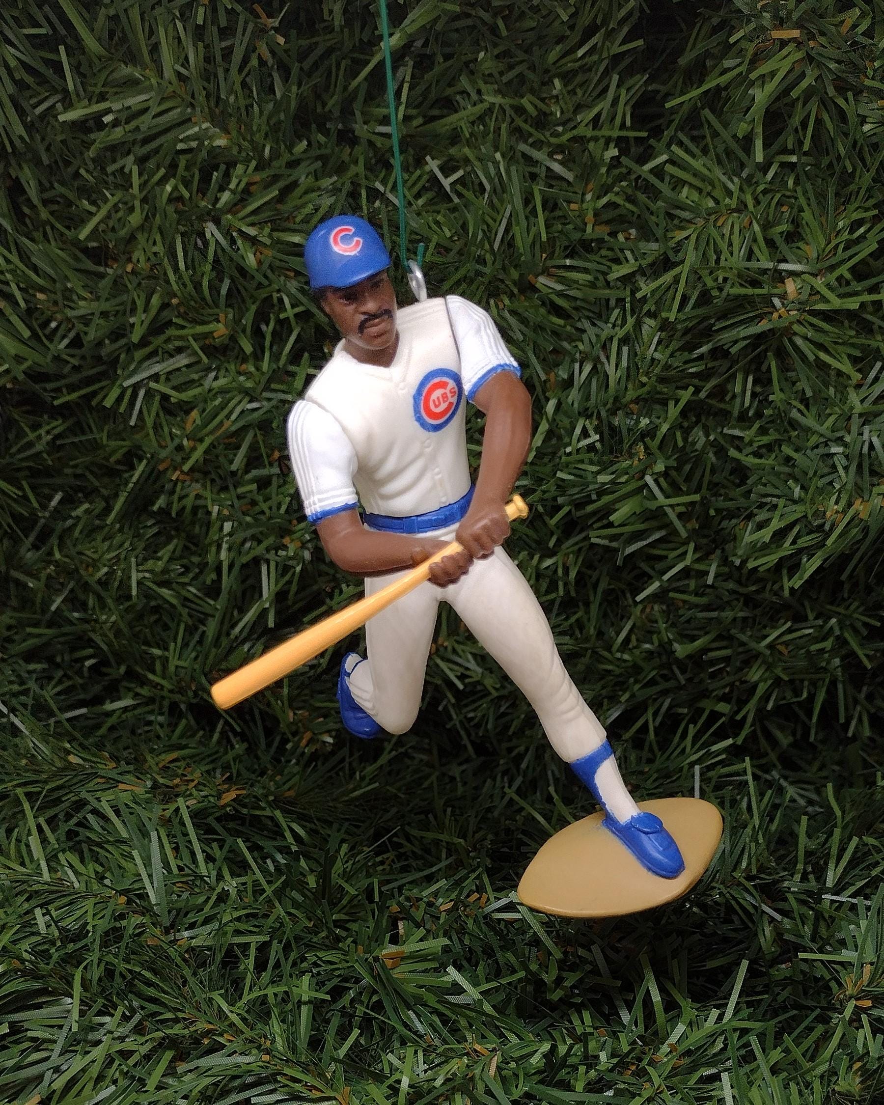 CHICAGO CUBS Christmas Ornaments Ernie Banks Andre Dawson Jody Davis Dunston BerryHill Unique Gift Idea Xmas Tree Decoration