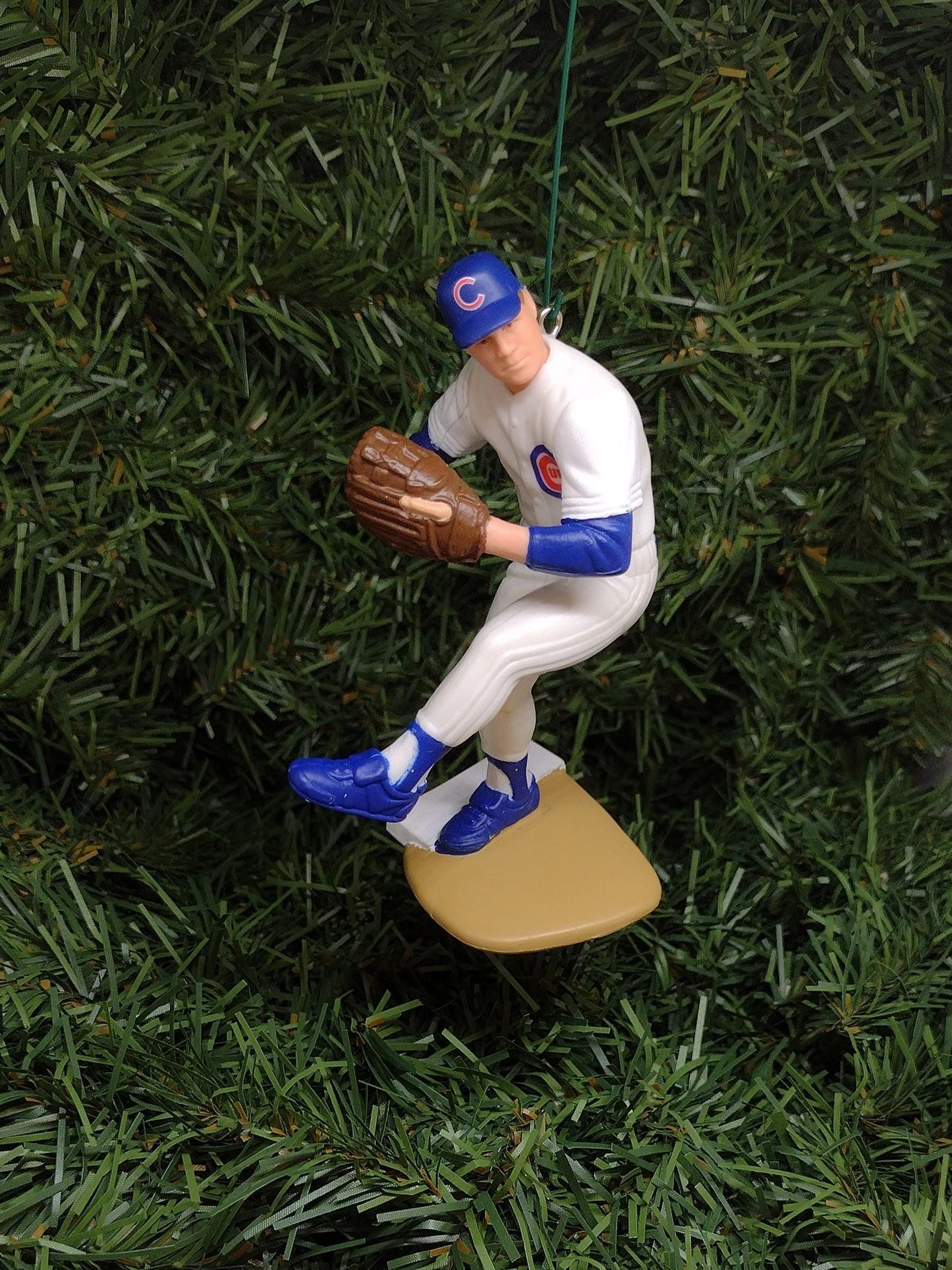 CHICAGO CUBS Christmas Ornaments Billy Williams Mark Grace Kerry Wood Andre Dawson Durham BerryHill Unique Gift Idea Xmas Tree Decoration