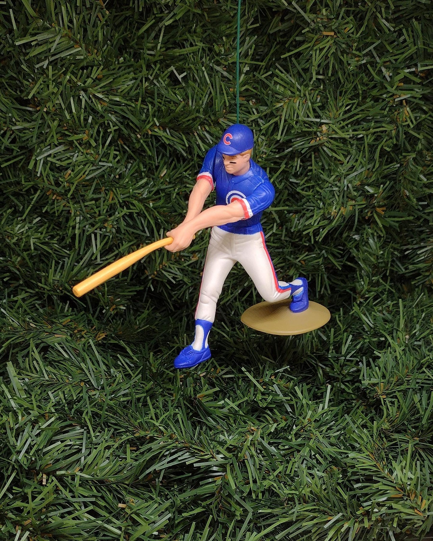 CHICAGO CUBS Christmas Ornaments Billy Williams Mark Grace Kerry Wood Andre Dawson Durham BerryHill Unique Gift Idea Xmas Tree Decoration