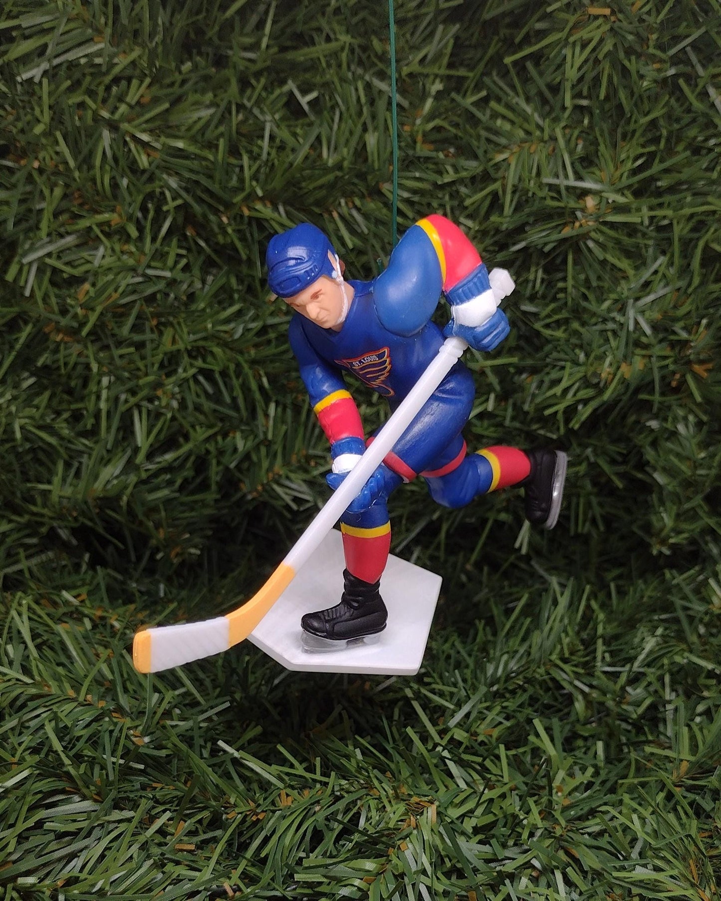 SAINT LOUIS BLUES Christmas Ornaments Brett Hull/Al MacInnis/Grant Fuhr/Brendan Shanahan/Chris Pronger Nhl Unique Gift Idea