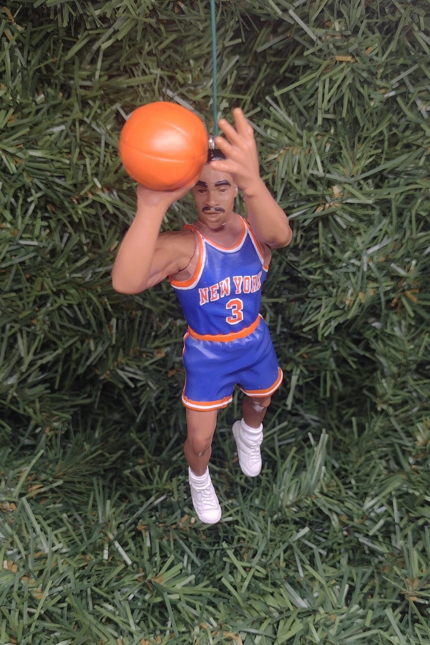 John Starks NEW YORK KNICKS Ornament Christmas tree decoration xmas nba basketball figure unique gift idea