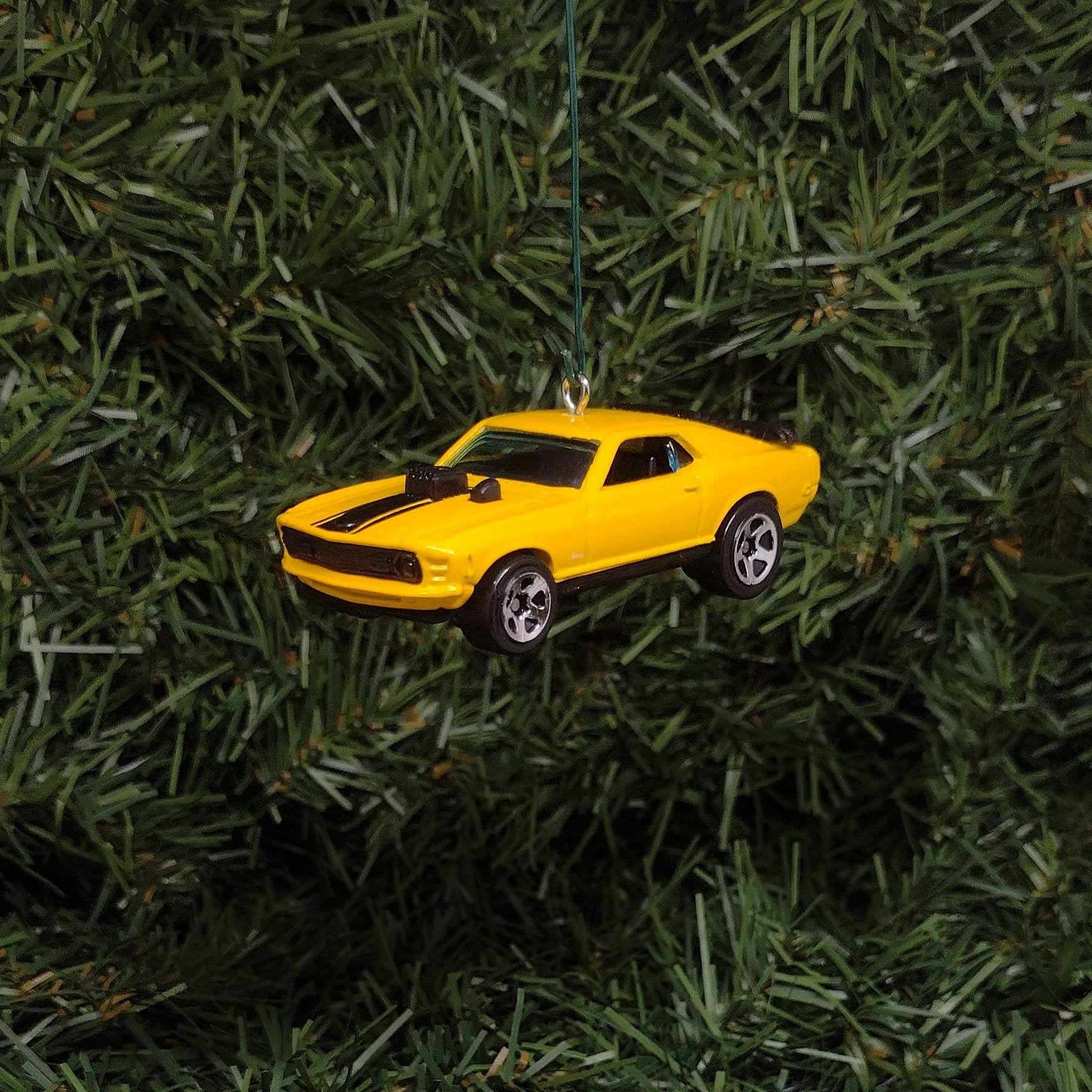 Ford Mustang Ornament Mach 1 Christmas Gift Unique Car Xmas Tree Decoration