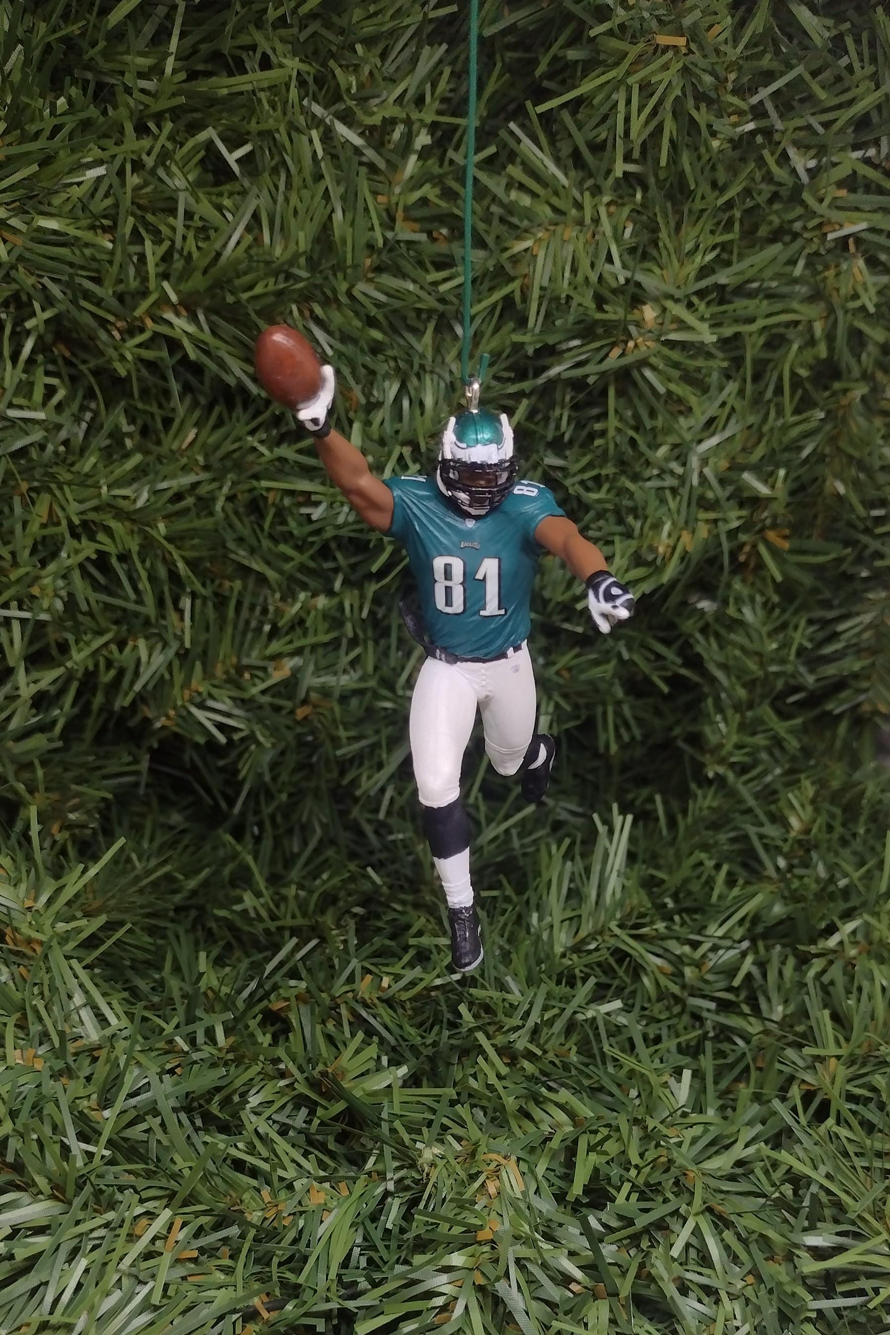 PHILADELPHIA EAGLES Ornament Christmas Gift Idea Terrell Owens Unique Xmas Tree Decoration NFL Football