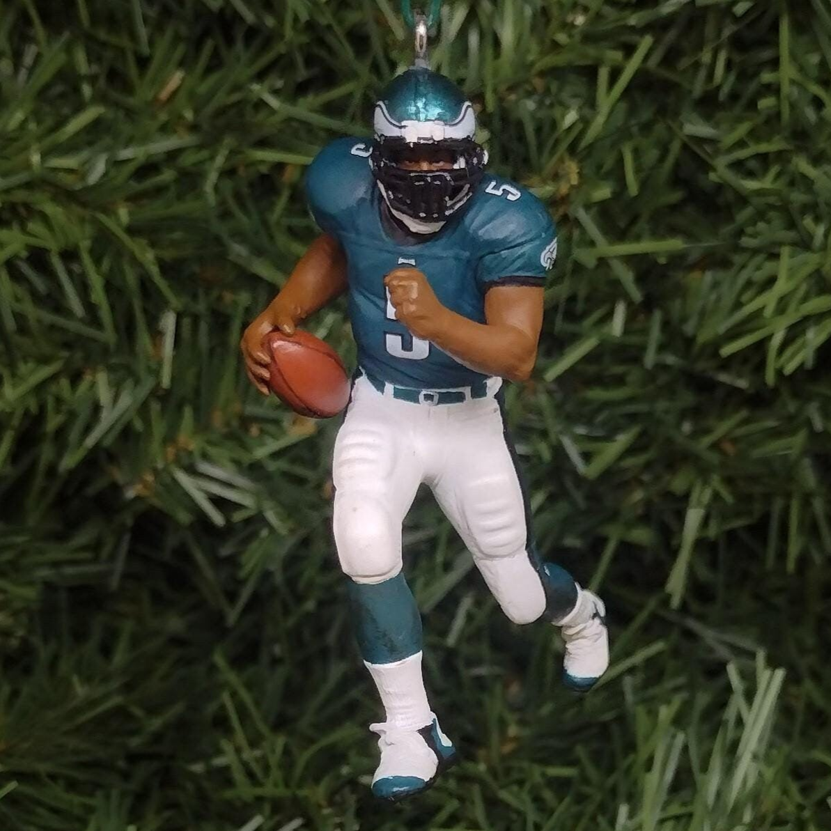 PHILADELPHIA EAGLES Ornament Christmas Gift Idea Donovan McNabb Unique Xmas Tree Decoration NFL Football