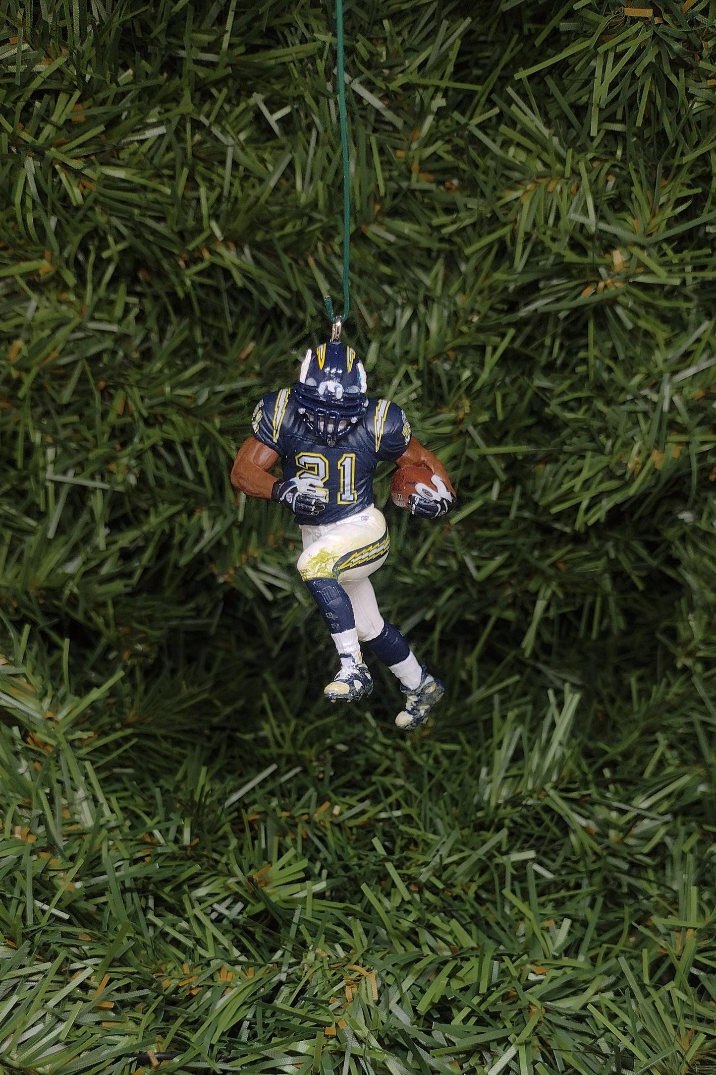 SAN DIEGO CHARGERS Ornaments Christmas Tree Decoration Ladainian Tomlinson Unique Xmas Gift Idea Los Angeles