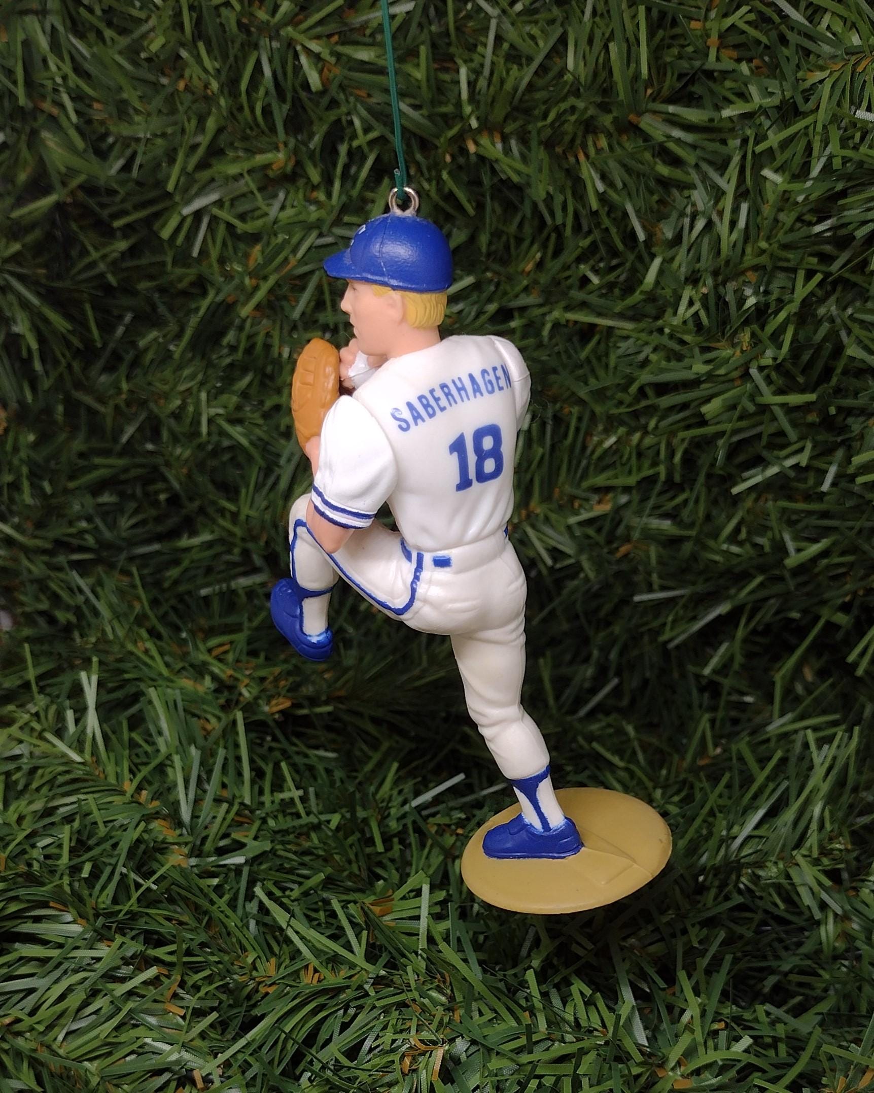 KANSAS CITY ROYALS Ornaments Christmas Tree Decoration Johnny Damon/Brett Saberhagen/Danny Tartabull Mlb Unique Xmas Gift Idea