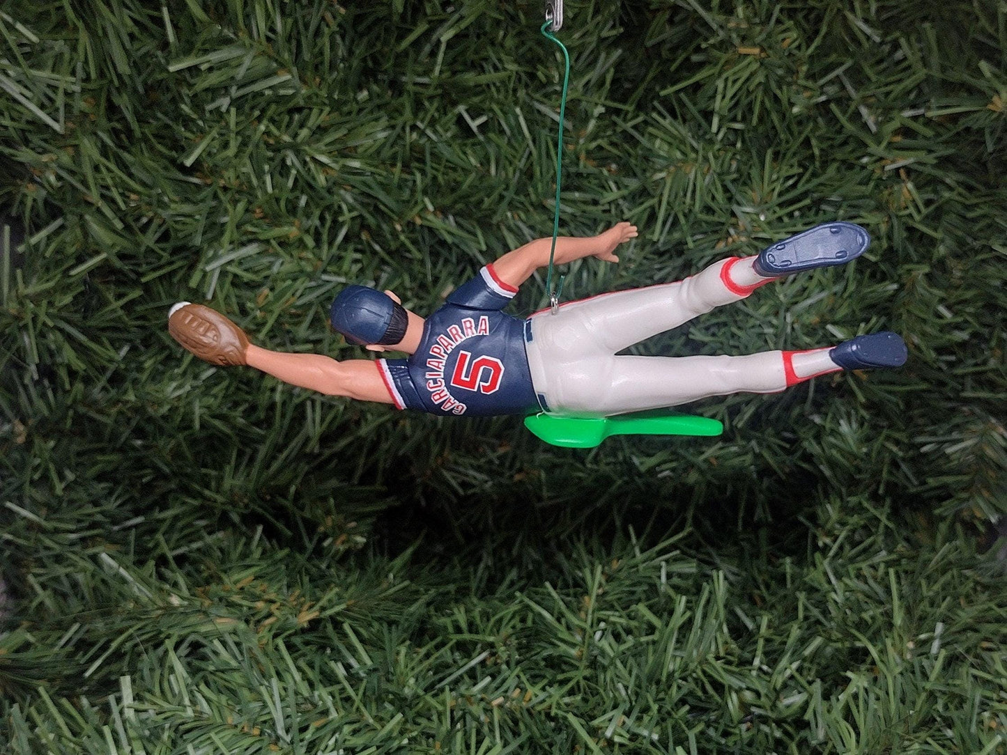 BOSTON RED SOX Christmas ornament Nomar Garciaparra mlb baseball xmas tree decoration unique gift idea