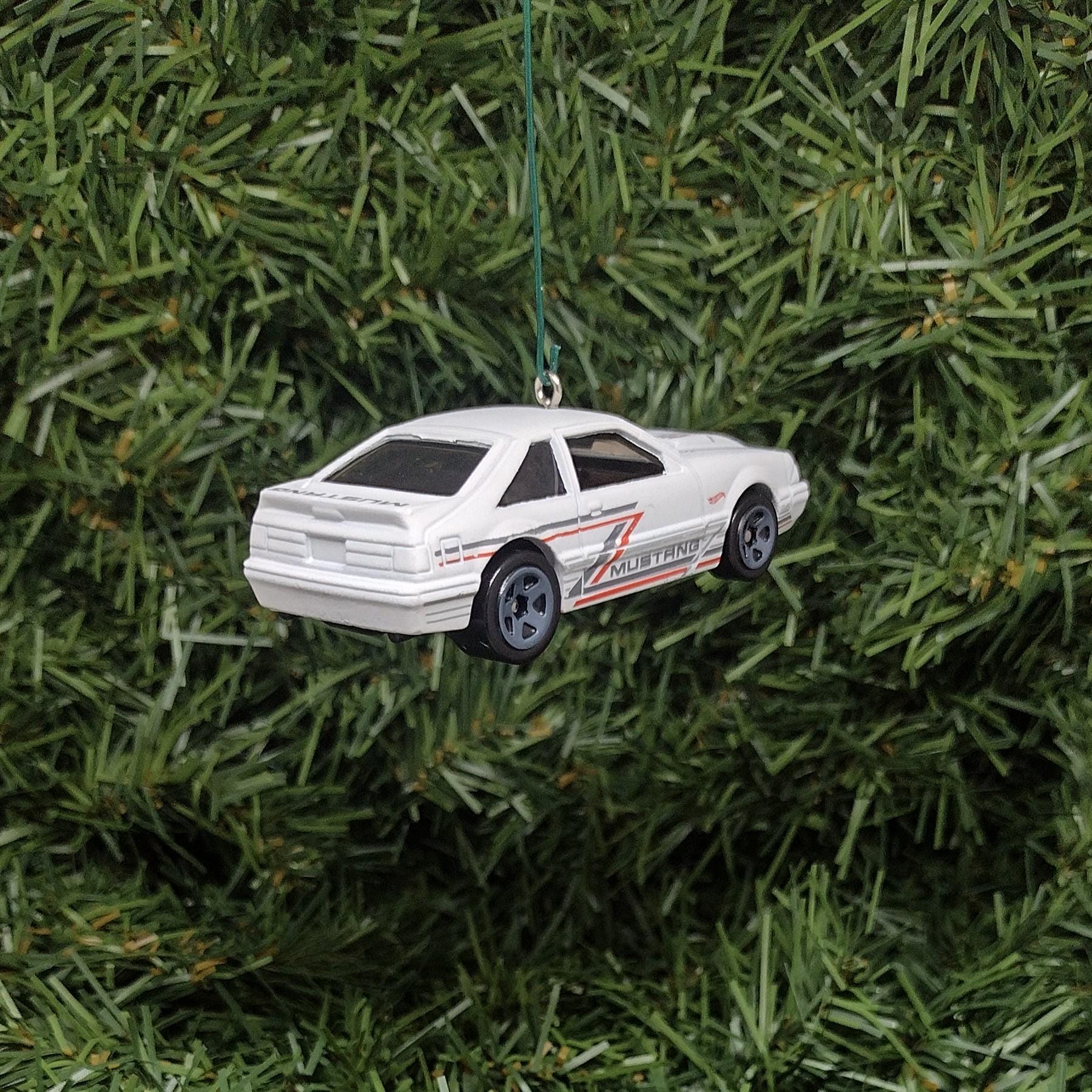 1992 Ford Mustang Christmas Ornament Unique Xmas Tree Decoration Gift Idea Black 1987-1993