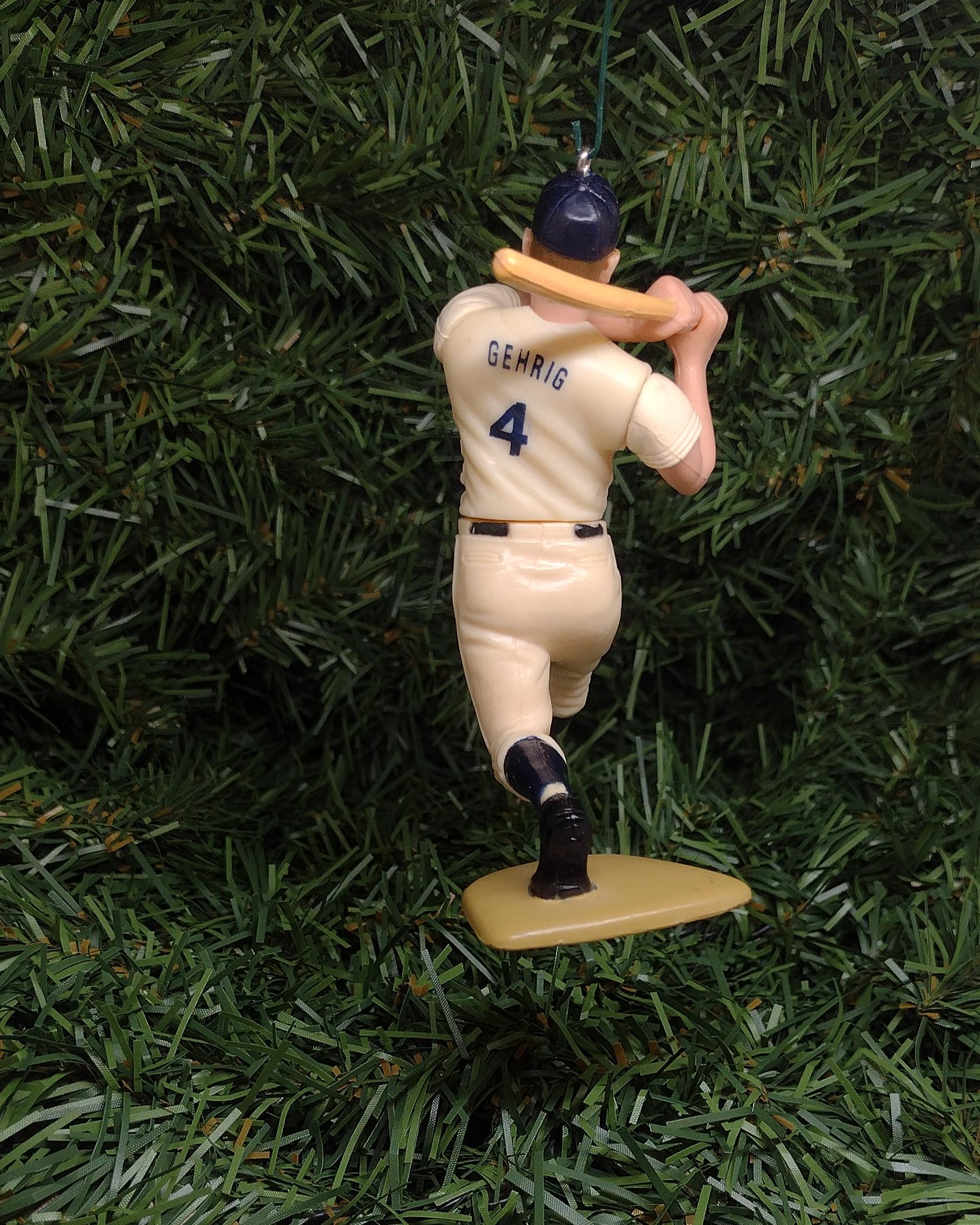 Lou Gehrig NEW YORK YANKEES Christmas tree ornament baseball xmas figure unique gift idea