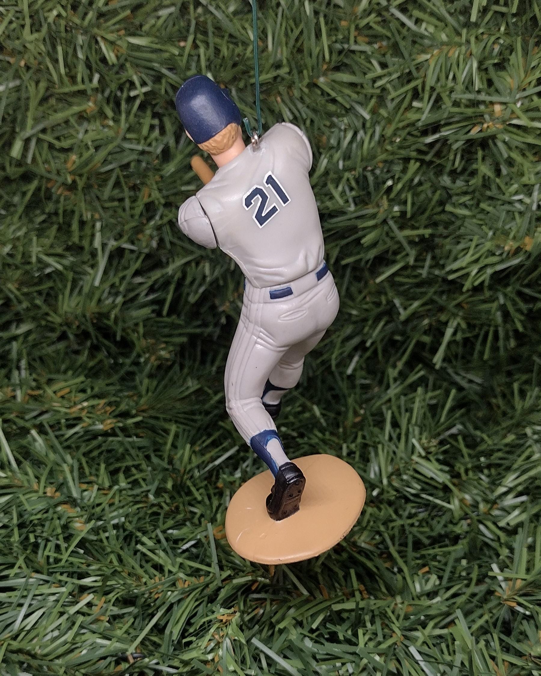 New York Yankee Ornament Paul O'Neill Christmas Gift Idea MLB Baseball Figure Xmas Tree Decoration