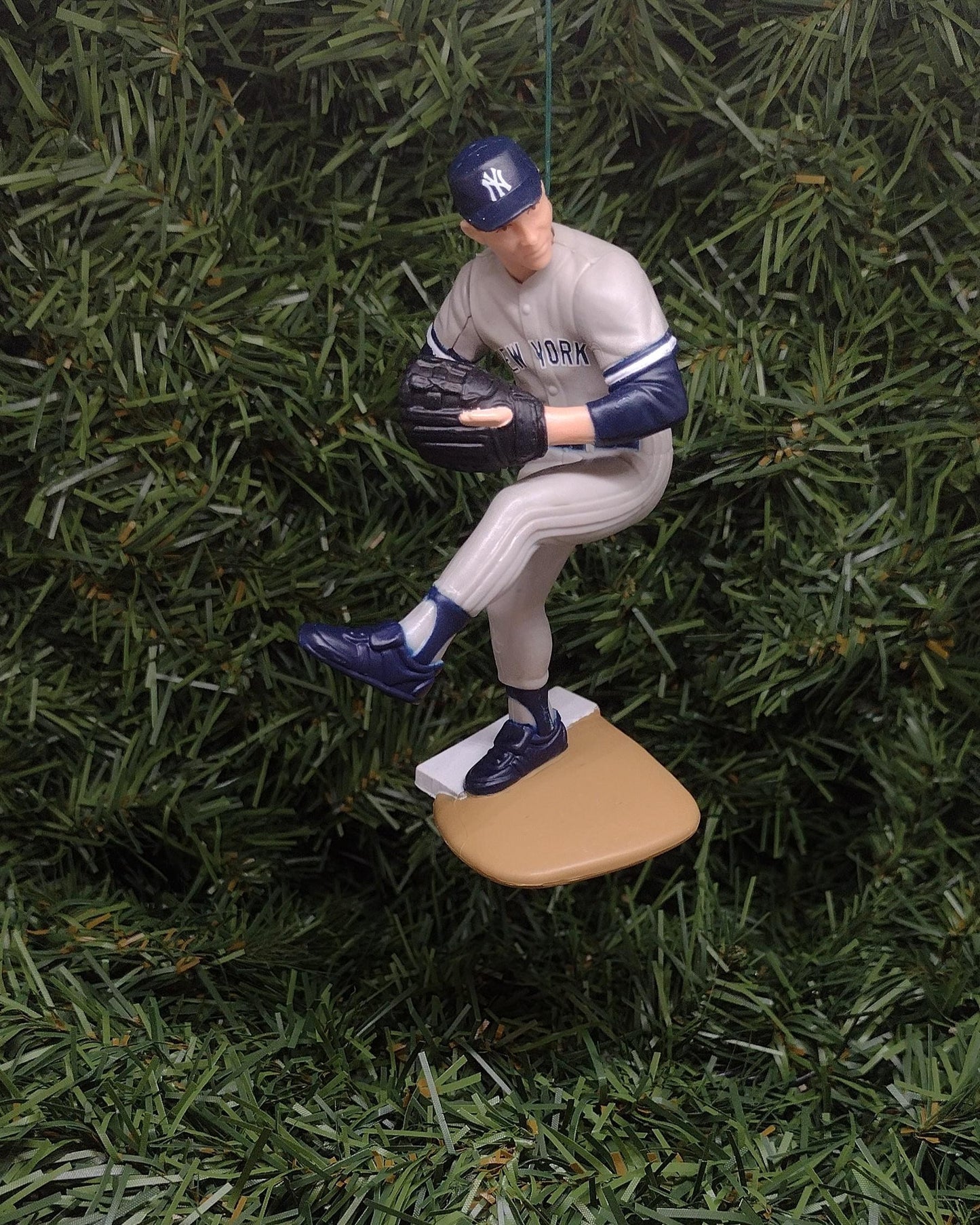 NEW YORK YANKEES Christmas tree ornament David Cone baseball xmas figure unique gift idea perfect game in 1999