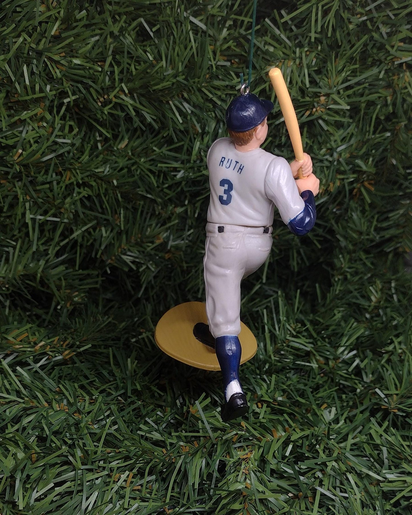 Babe Ruth NEW YORK YANKEES Christmas tree ornament baseball xmas figure unique gift idea