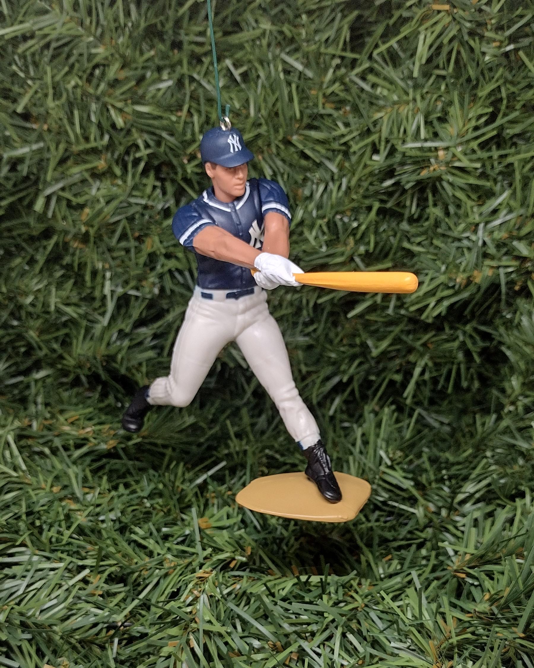 Derek Jeter NEW YORK YANKEES Christmas tree ornament baseball xmas figure unique gift idea