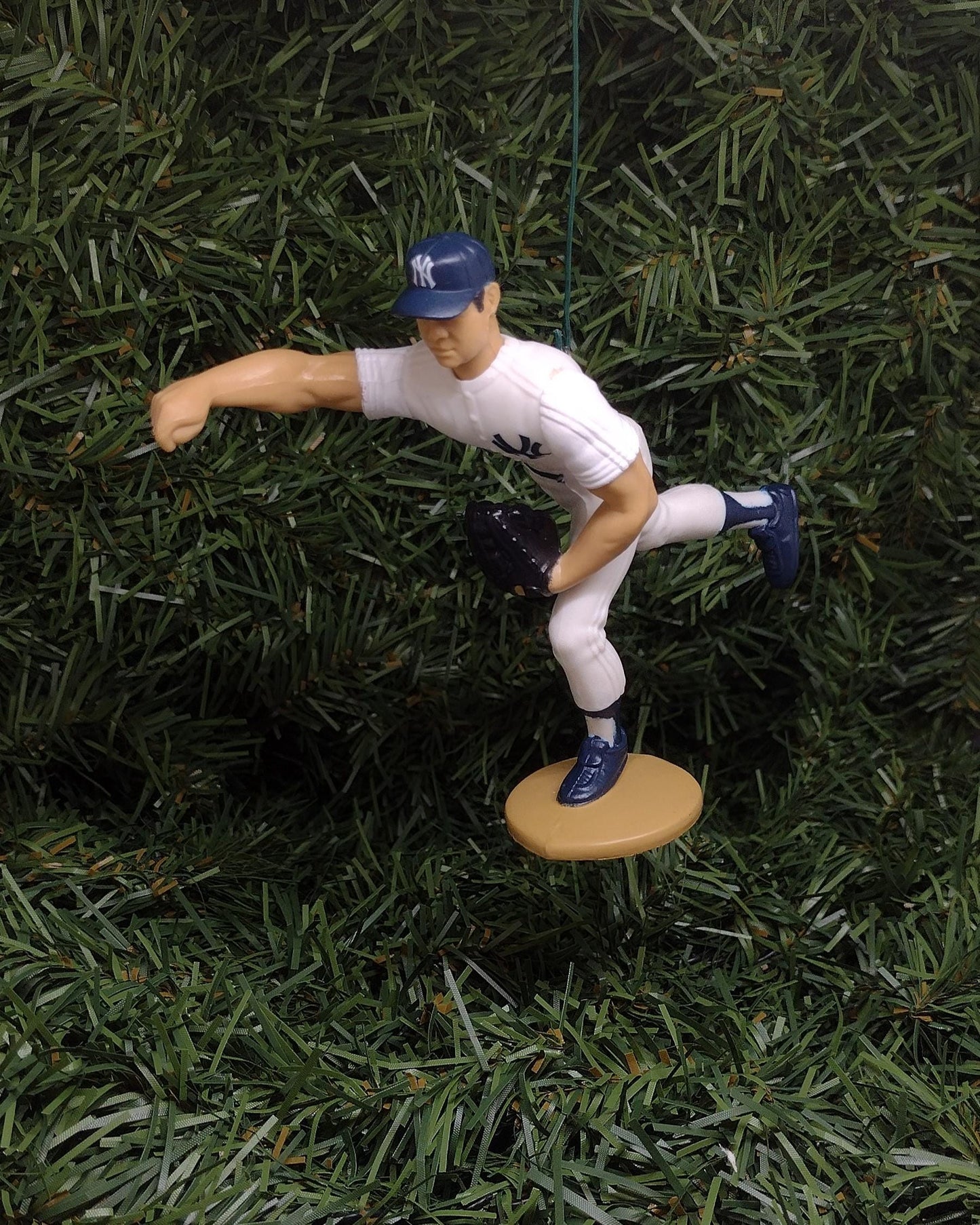 NEW YORK YANKEES Christmas Ornaments Don Slaught/Roberto Kelly/Hideki Irabu/Jessie Barfield Xmas Gift Idea Mlb Figure