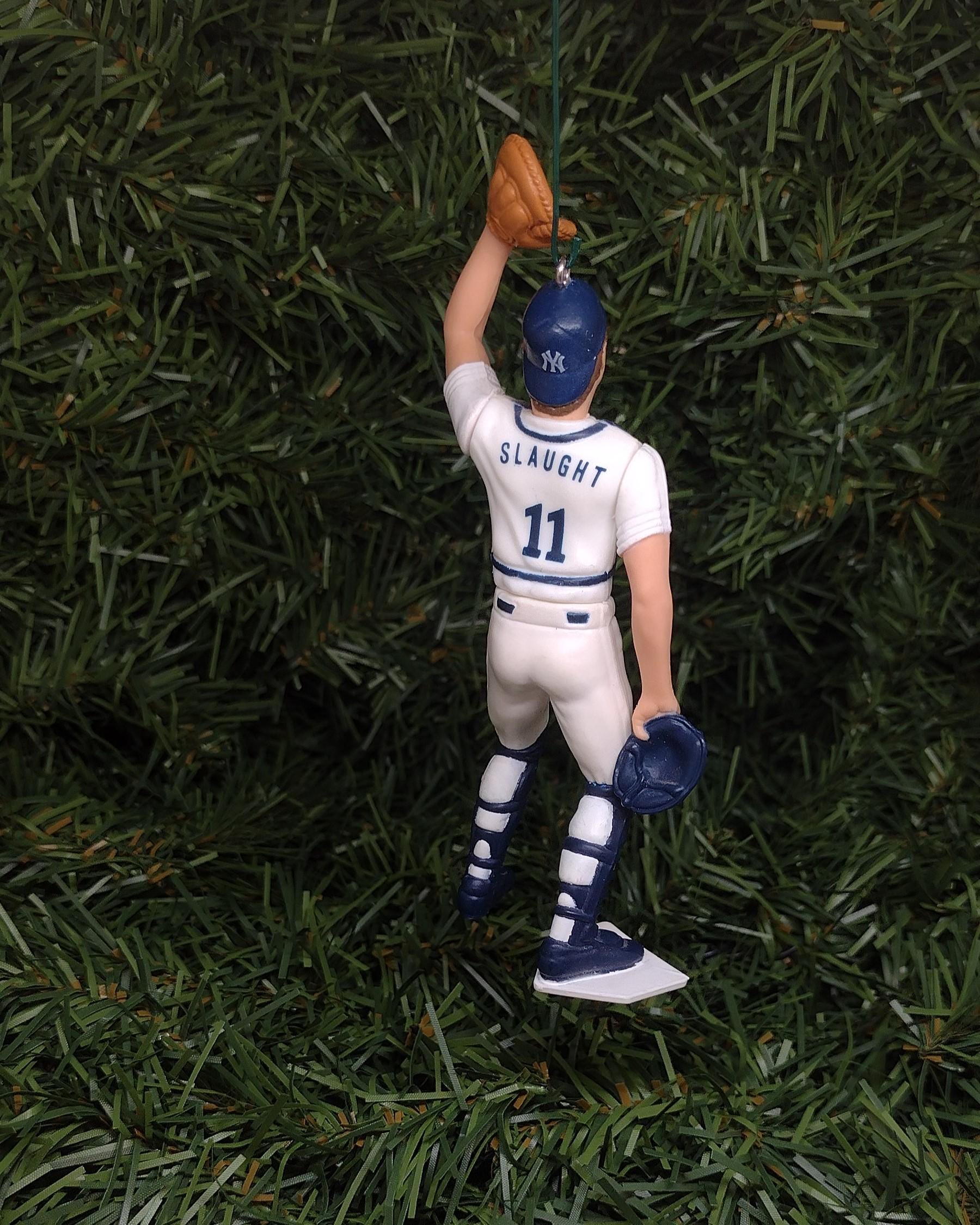 NEW YORK YANKEES Christmas Ornaments Don Slaught/Roberto Kelly/Hideki Irabu/Jessie Barfield Xmas Gift Idea Mlb Figure