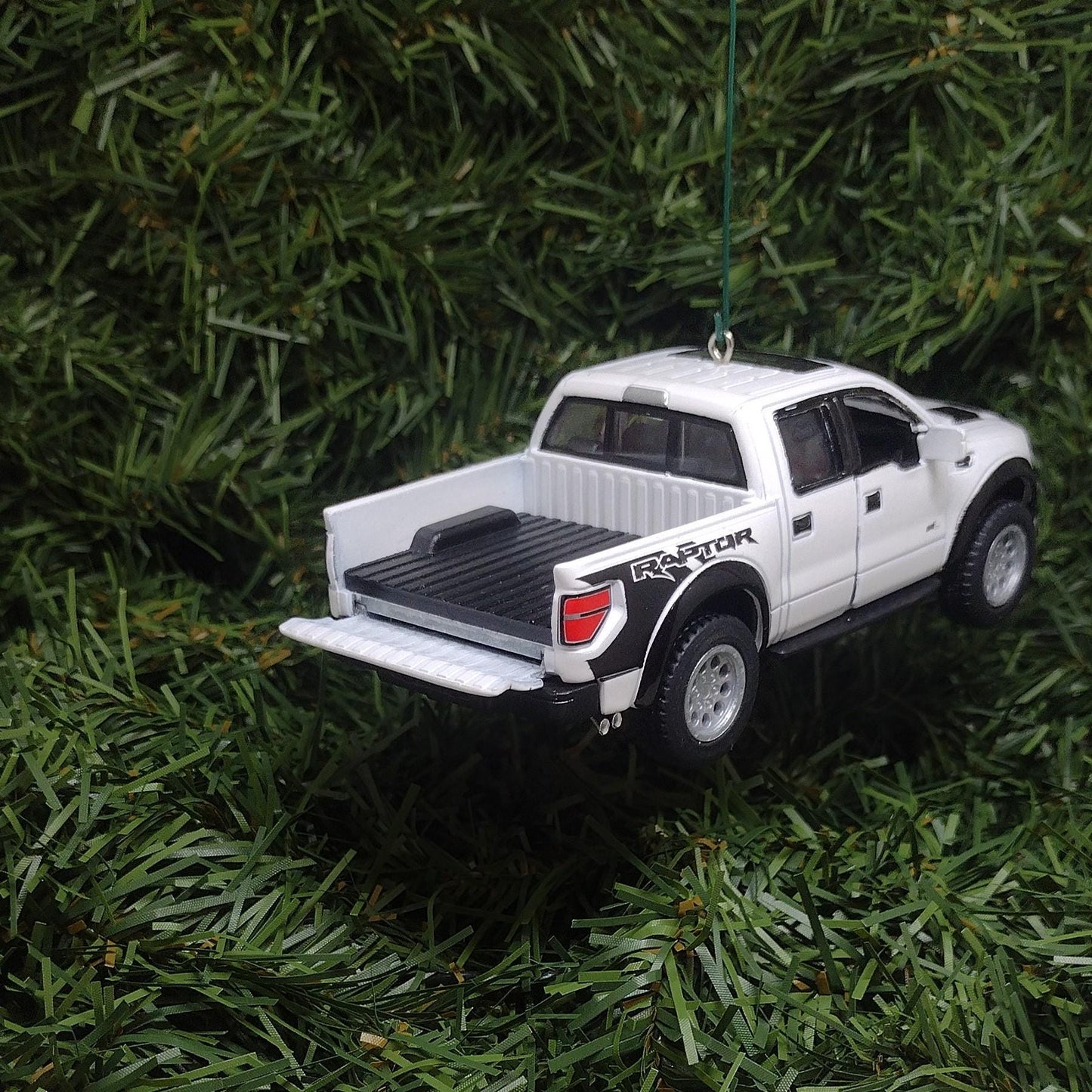 FORD F-150 Raptor Truck Ornament Christmas Tree Decoration Fun Automotive Xmas Gift Idea 5 inches long 2010-2014