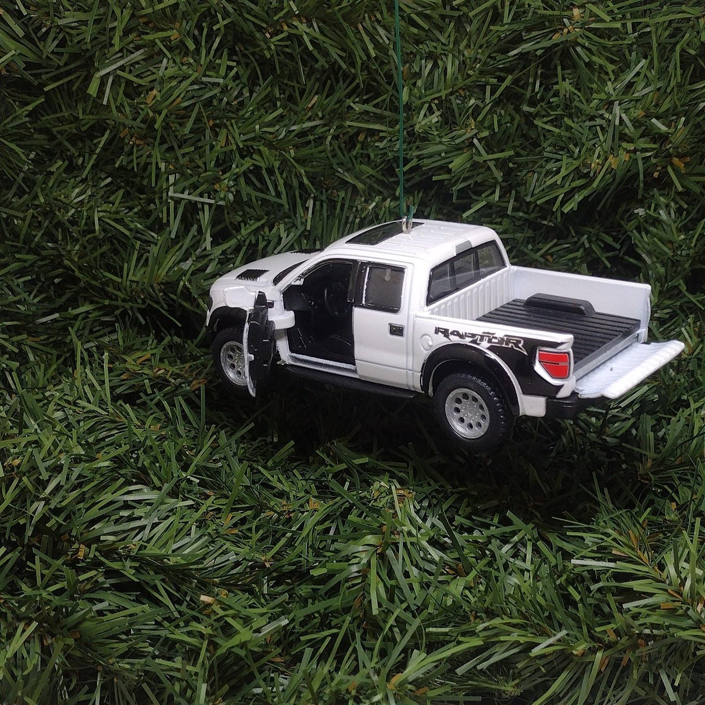 FORD F-150 Raptor Truck Ornament Christmas Tree Decoration Fun Automotive Xmas Gift Idea 5 inches long 2010-2014