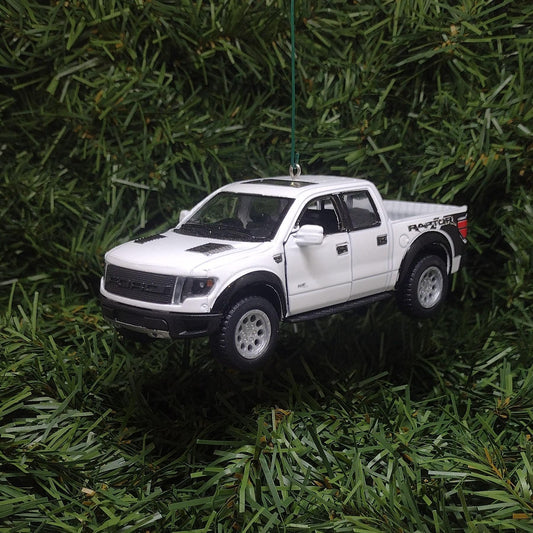 FORD F-150 Raptor Truck Ornament Christmas Tree Decoration Fun Automotive Xmas Gift Idea 5 inches long 2010-2014