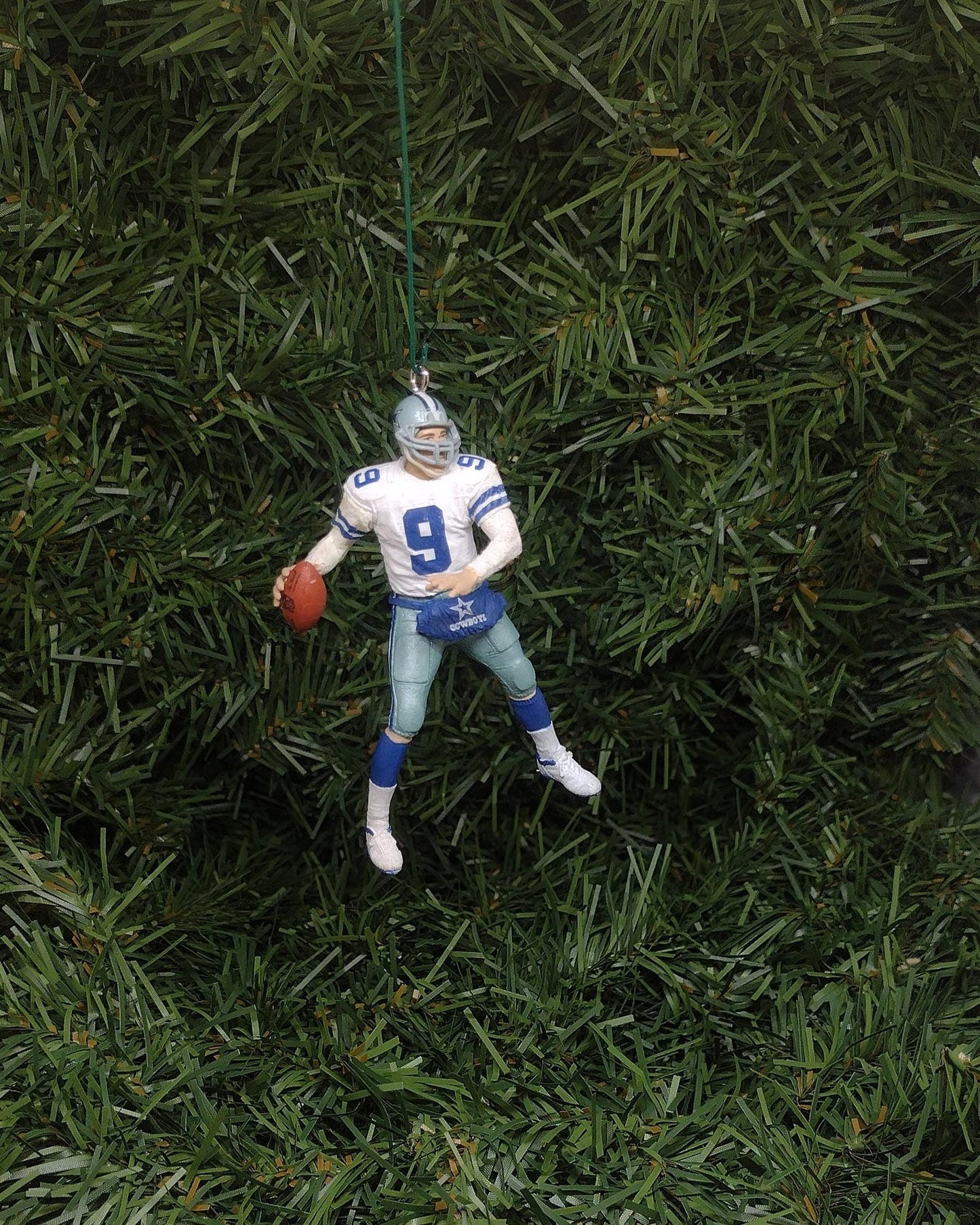 DALLAS COWBOYS Ornament Tony Romo Christmas Tree Decoration NFL Football Figure Unique Gift Idea