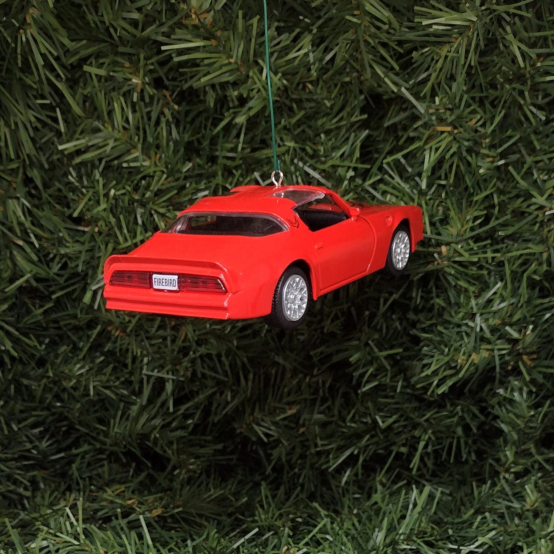 PONTIAC FIREBIRD 1978 Ornament Christmas Tree Decoration Fun Gift Idea For Car Enthusiast Unique Xmas Present Red