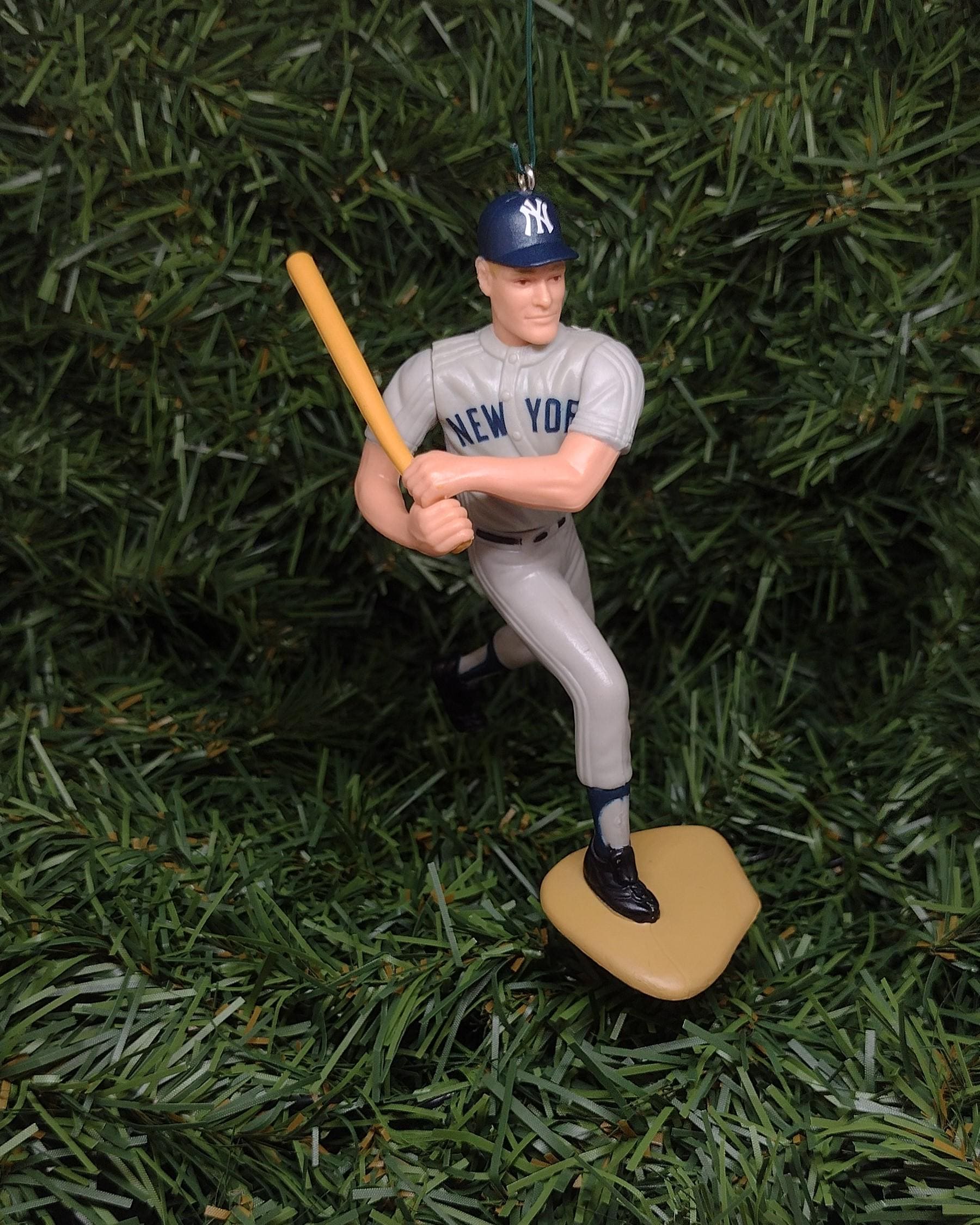 NEW YORK YANKEES Christmas Ornament Roger Maris Unique Gift Idea Xmas Tree Decoration Mlb Baseball Figure