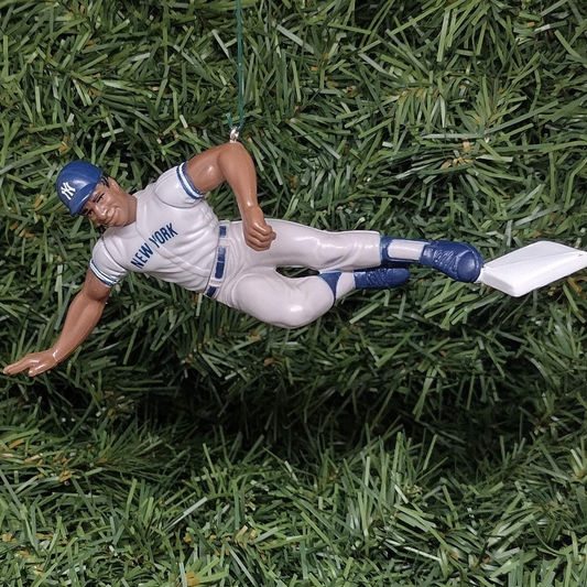 Rickey Henderson New York Yankees Ornament Christmas Gift MLB Baseball Xmas Decoration