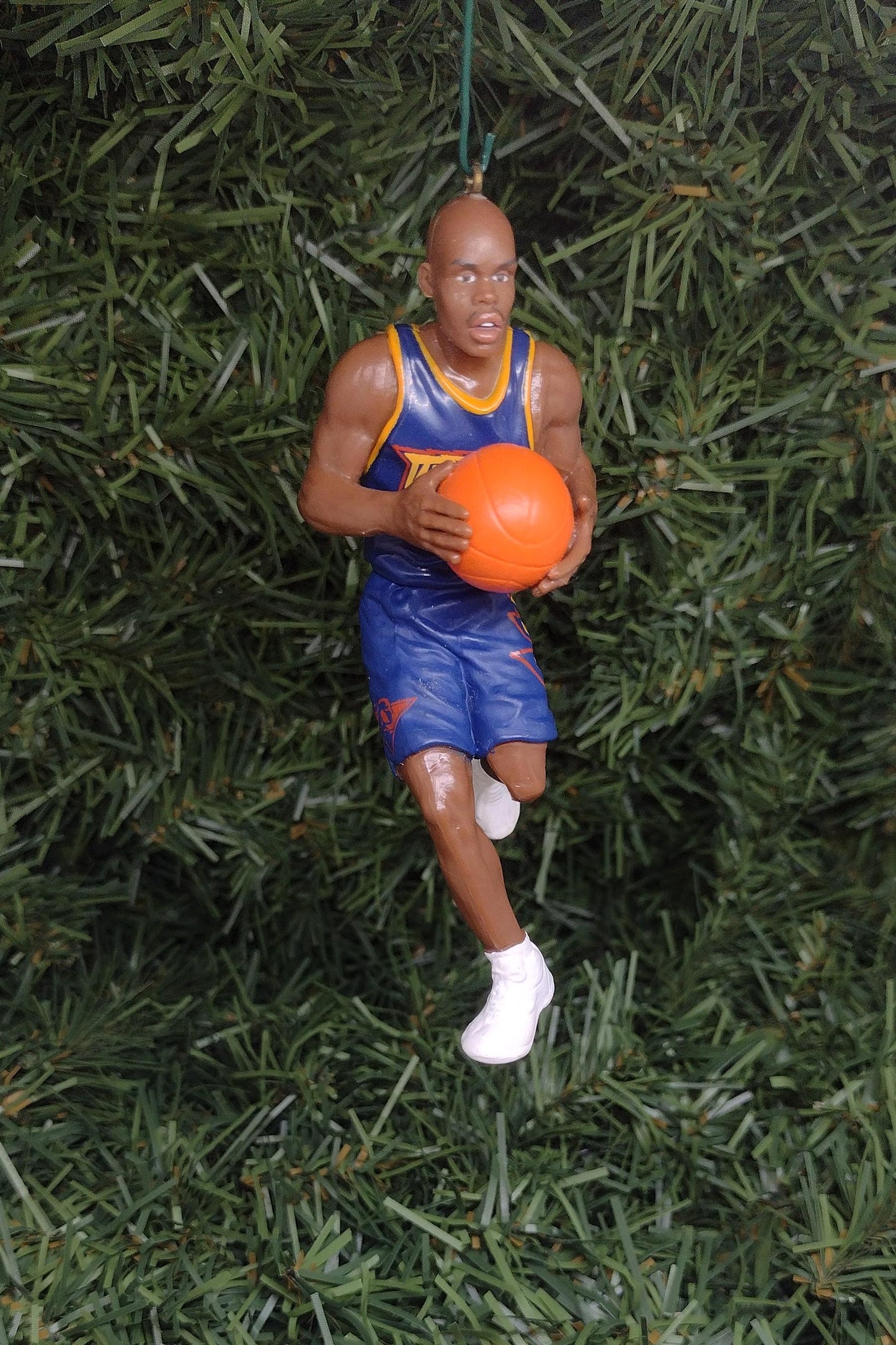 GOLDEN STATE WARRIORS ornaments Christmas tree decoration Tim Hardaway/Chris Mullin/Chris Webber/Latrell Sprewell unique Xmas gift idea