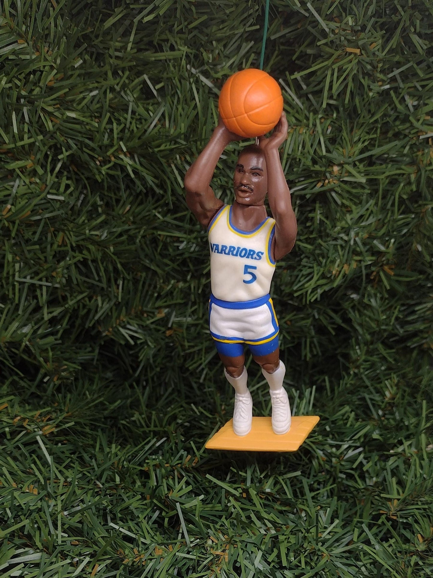 GOLDEN STATE WARRIORS ornaments Christmas tree decoration Tim Hardaway/Chris Mullin/Chris Webber/Latrell Sprewell unique Xmas gift idea