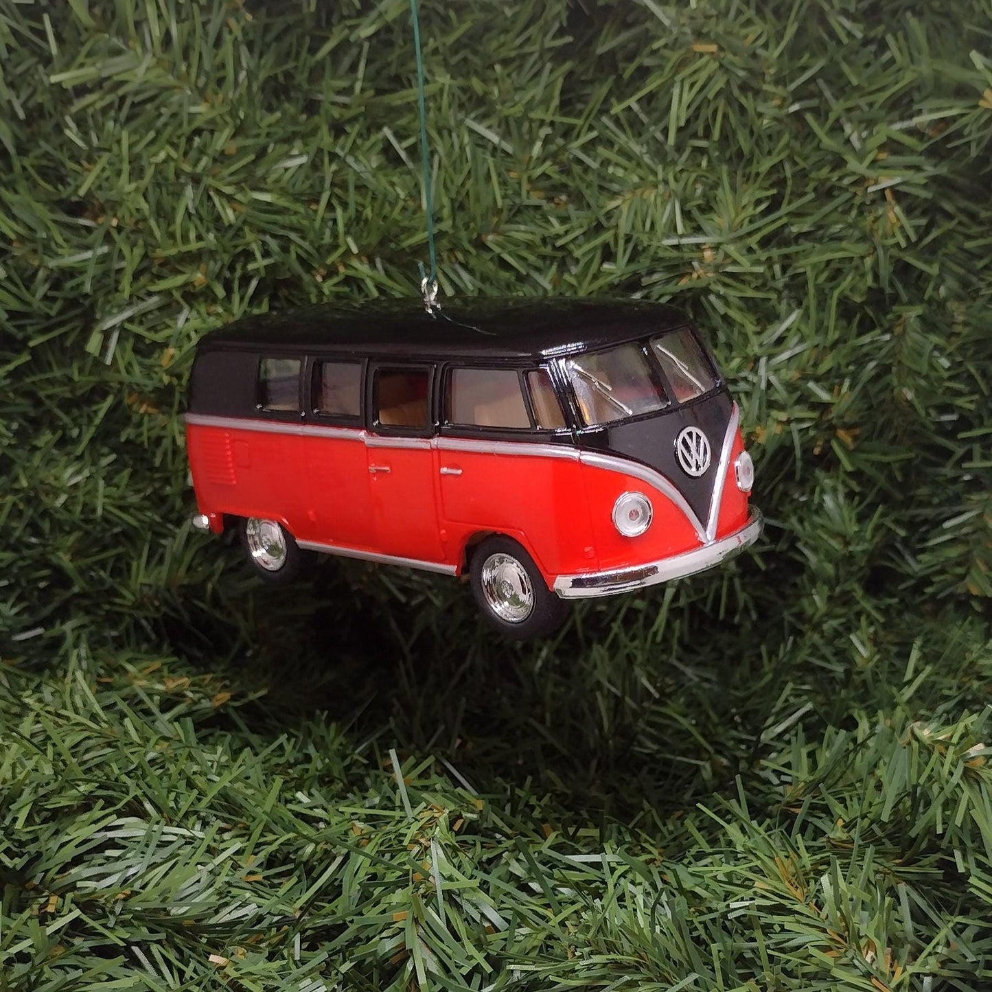 1962 VW Bus Ornament Christmas Tree Decoration Fun Automotive Gift For Car Enthusiast Volkswagen Unique Xmas Idea olp