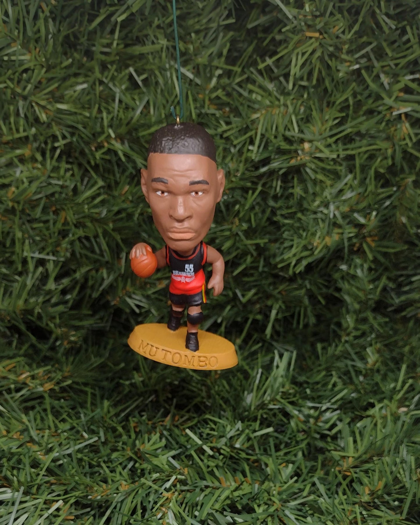 ATLANTA HAWKS Christmas Ornaments Trae Young/Spud Webb/Dominique Wilkins/Dikembe Mutombo/Stacey Augmon NBA Basketball Unique Gift