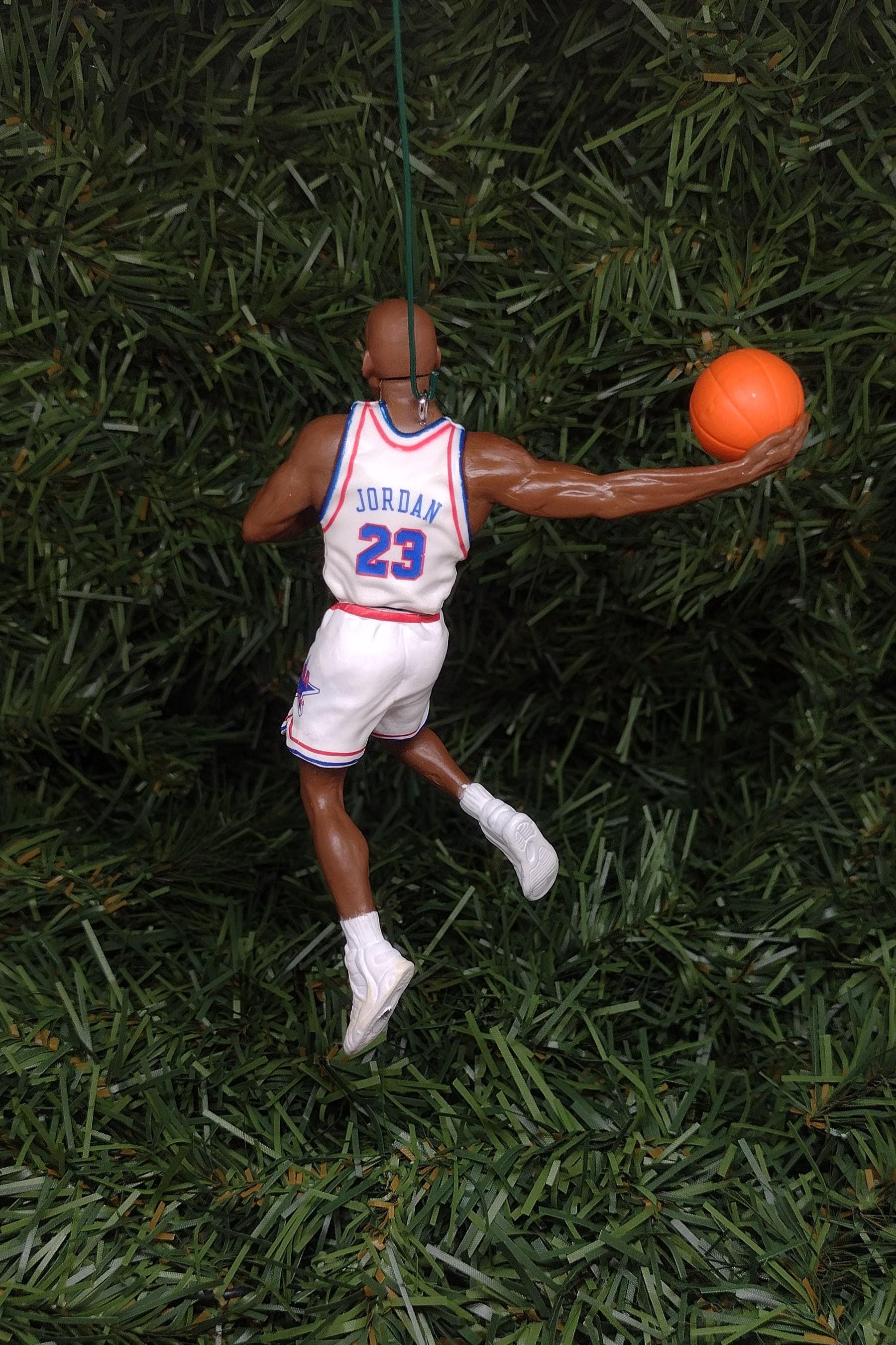 Michael Jordan CHICAGO BULLS Christmas tree ornament NBA basketball unique gift idea