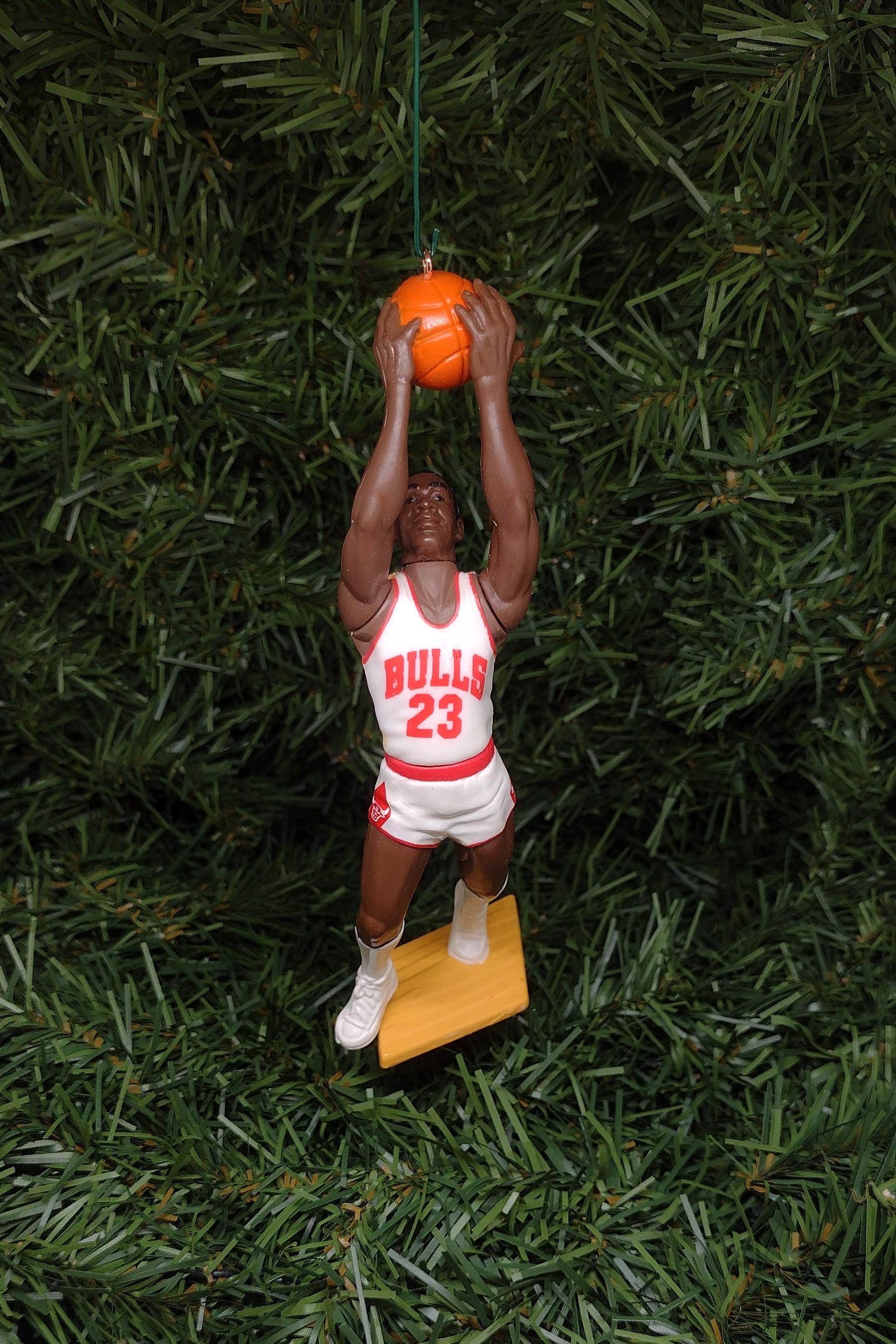 Michael Jordan CHICAGO BULLS Christmas tree ornament NBA basketball unique gift idea