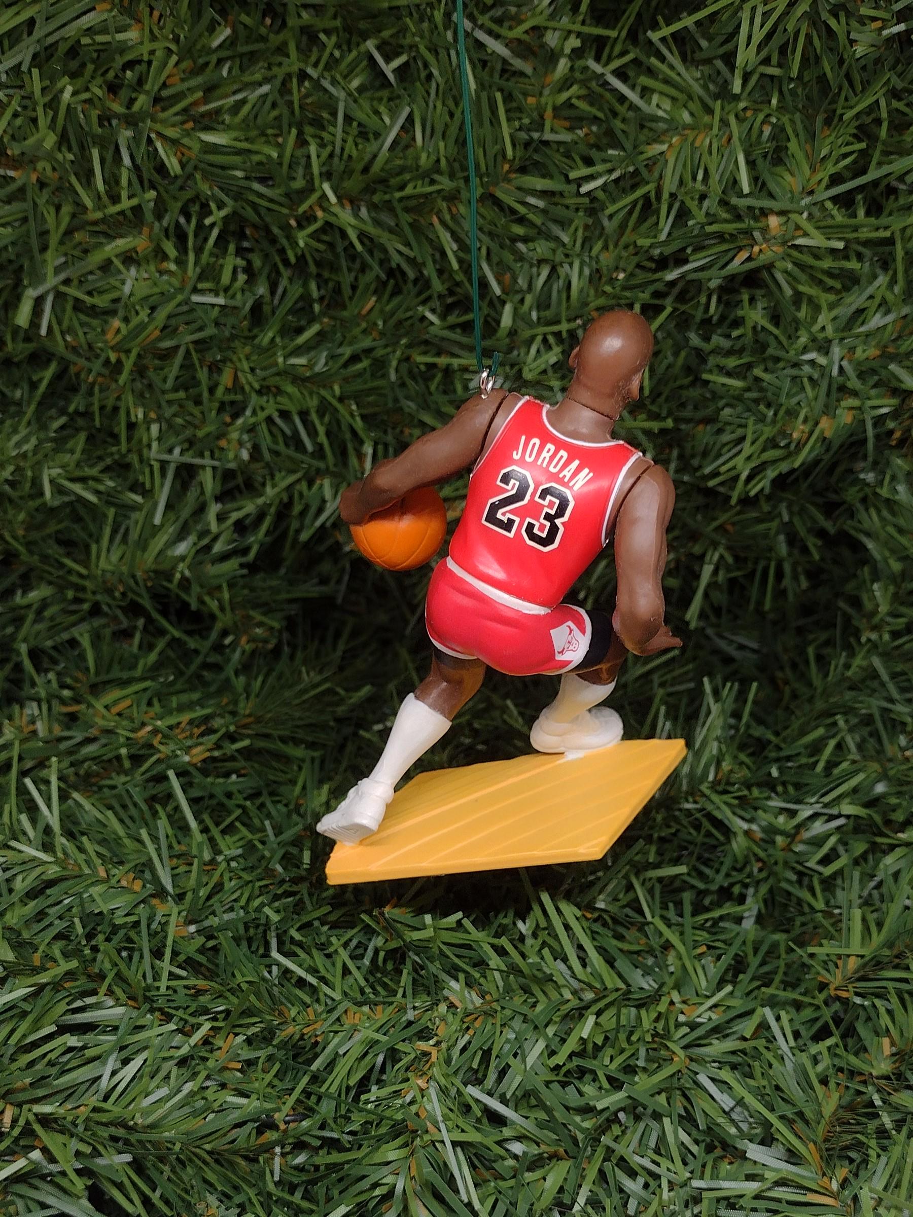 Michael Jordan CHICAGO BULLS Christmas Tree Ornament NBA Basketball Unique Gift Idea