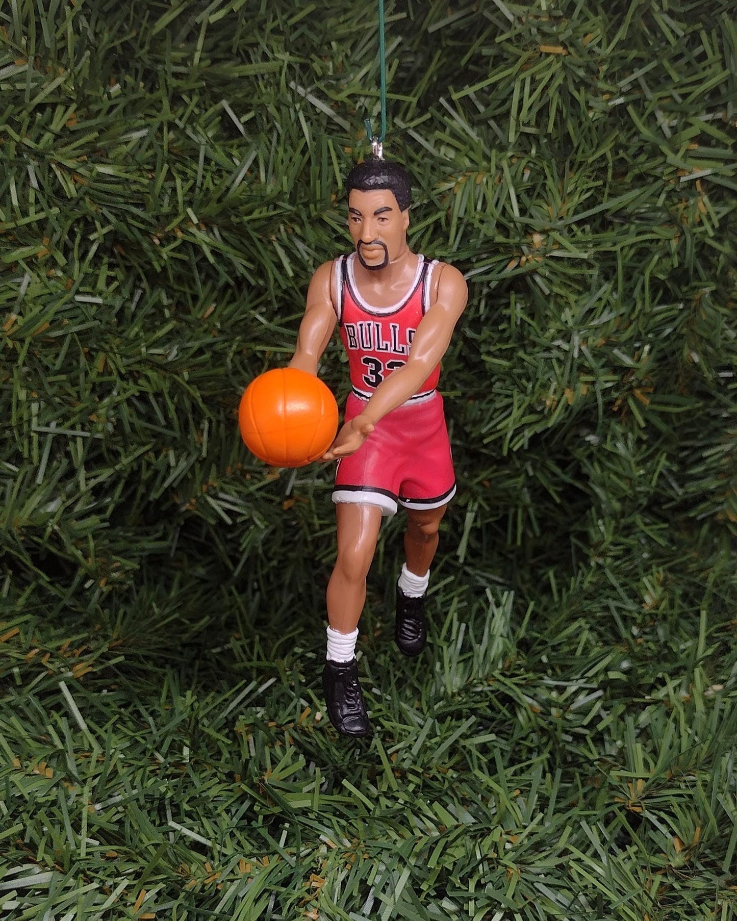 CHICAGO BULLS Christmas tree ornaments Scottie Pippen Horace Grant John Paxson NBA basketball xmas figure unique gift idea