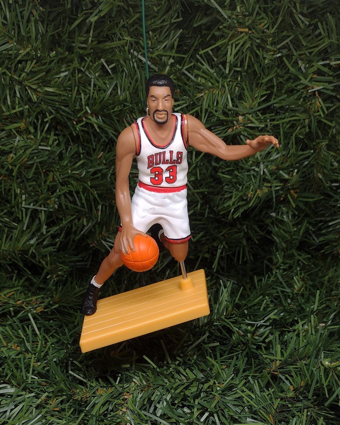 CHICAGO BULLS Christmas tree ornaments Scottie Pippen Horace Grant John Paxson NBA basketball xmas figure unique gift idea