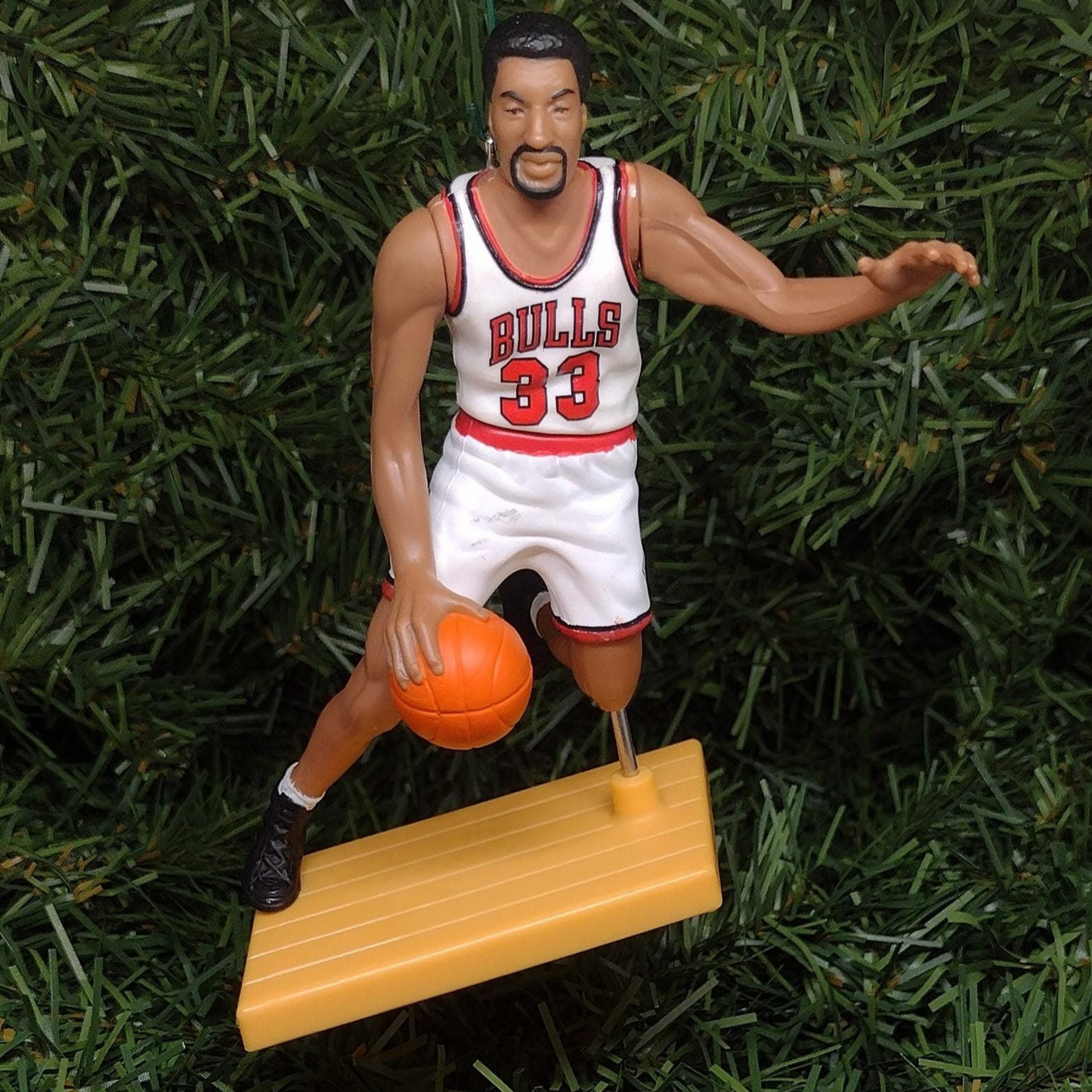 CHICAGO BULLS Christmas tree ornaments Scottie Pippen Horace Grant John Paxson NBA basketball xmas figure unique gift idea