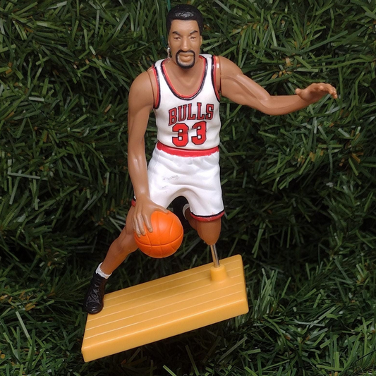CHICAGO BULLS Christmas Ornaments Scottie Pippen Horace Grant John Paxson NBA Basketball Figure Gift