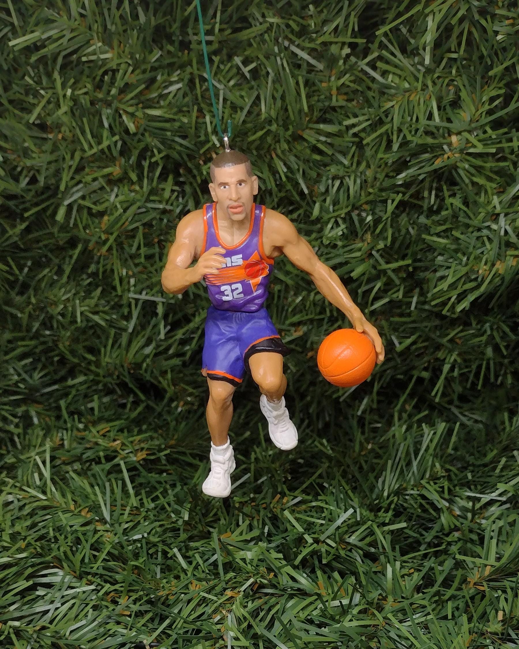 PHOENIX SUNS Christmas Ornament Charles Barkley/Dan Majerle/Jason Kidd/Kevin Johnson Unique Gift Idea NBA Basketball Xmas Tree Decoration