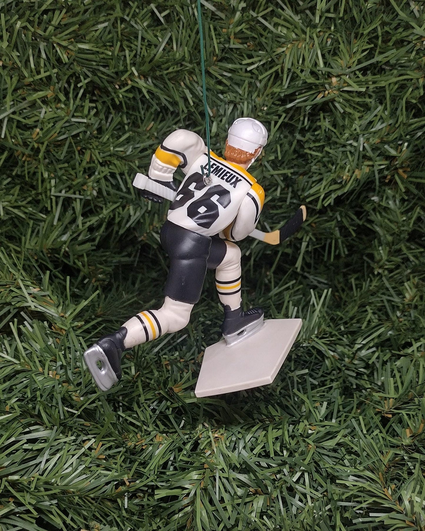 PITTSBURGH PENGUINS Ornaments Mario Lemieux/Jaromir Jagr/Tom Barrasso/Ron Tugnutt Christmas Tree NHL Hockey Unique Xmas Gift Idea