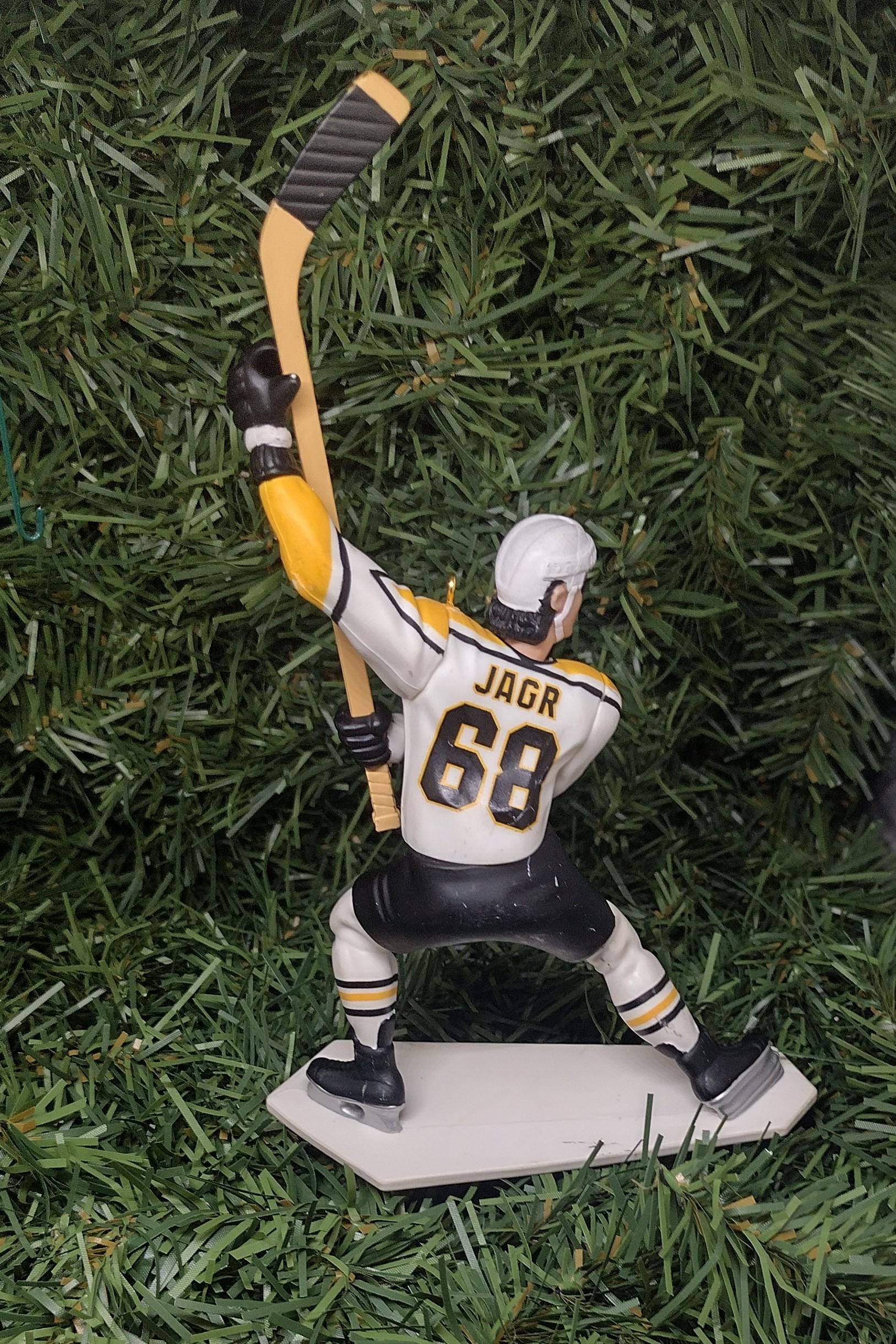 PITTSBURGH PENGUINS Ornaments Mario Lemieux/Jaromir Jagr/Tom Barrasso/Ron Tugnutt Christmas Tree NHL Hockey Unique Xmas Gift Idea