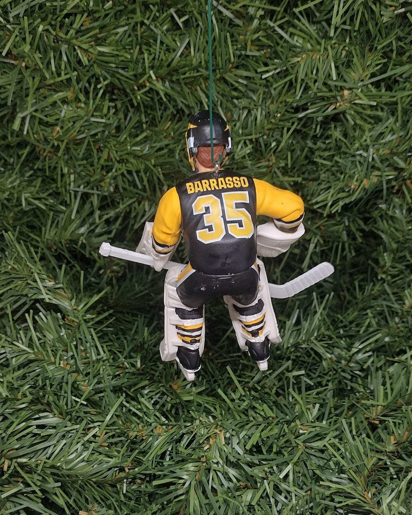 PITTSBURGH PENGUINS ornaments Mario Lemieux/Jaromir Jagr/Tom Barrasso/Ron Tugnutt Christmas tree nhl hockey unique Xmas gift idea