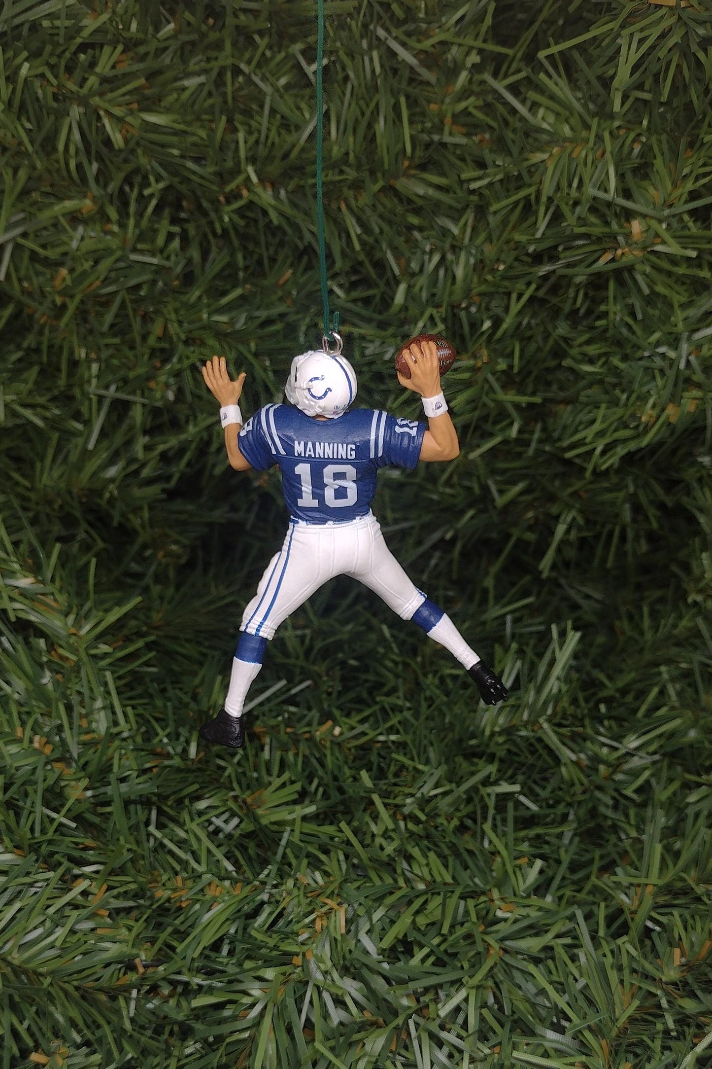 Peyton Manning INDIANAPOLIS COLTS Christmas Ornament Unique Xmas Gift Idea NFL Football