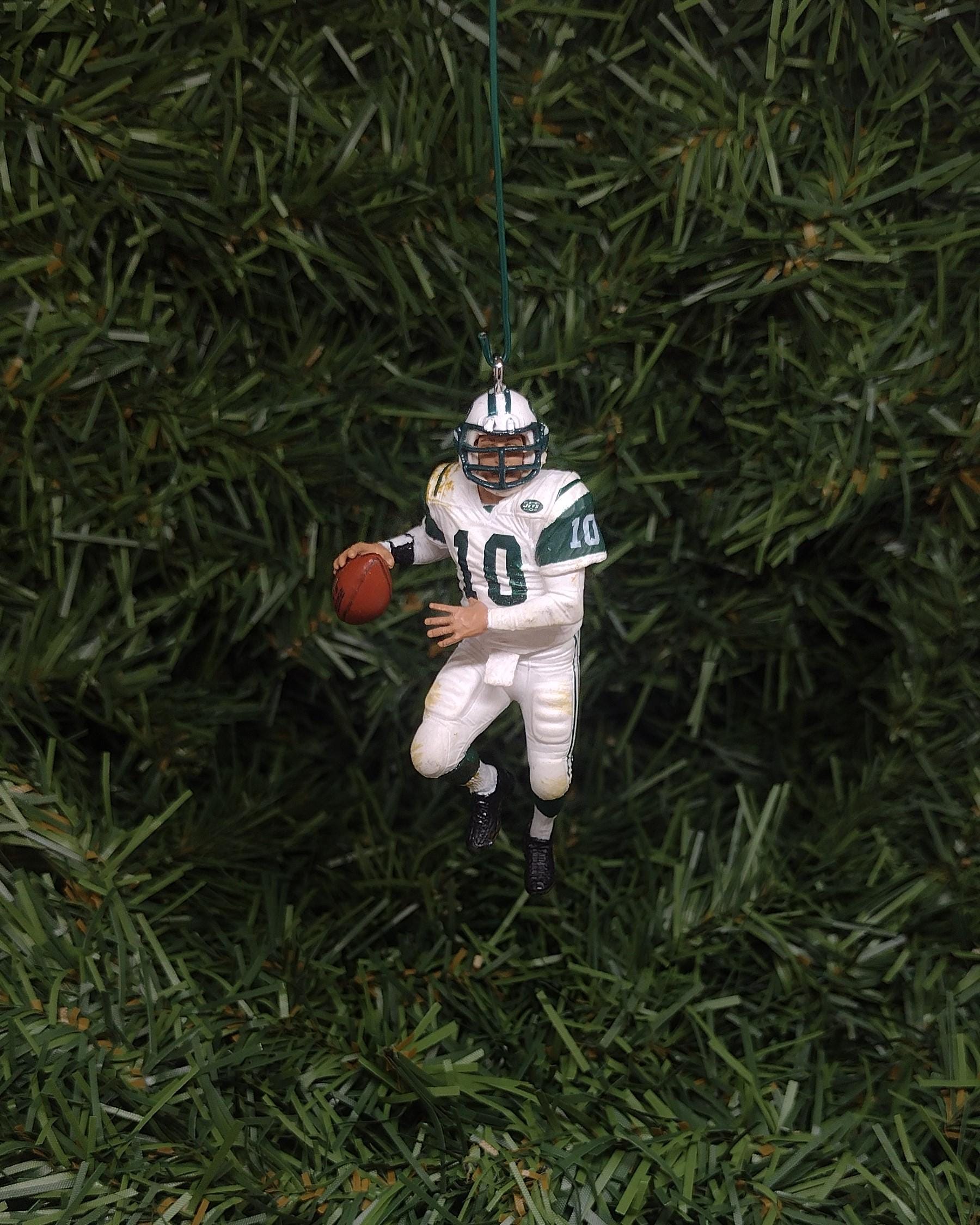 NEW YORK JETS ornaments Christmas tree decoration Joe Namath/Don Maynard/Freeman McNeil/Mickey Shuler/Al Toon nfl football xmas gift