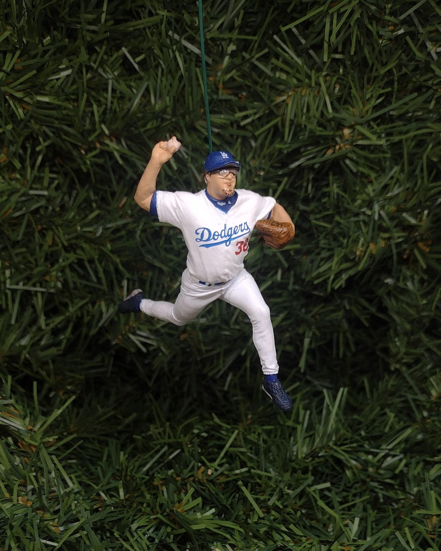 LOS ANGELES DODGERS Ornament Eric Gagne Christmas Tree Decoration Mlb Baseball Unique Gift Idea